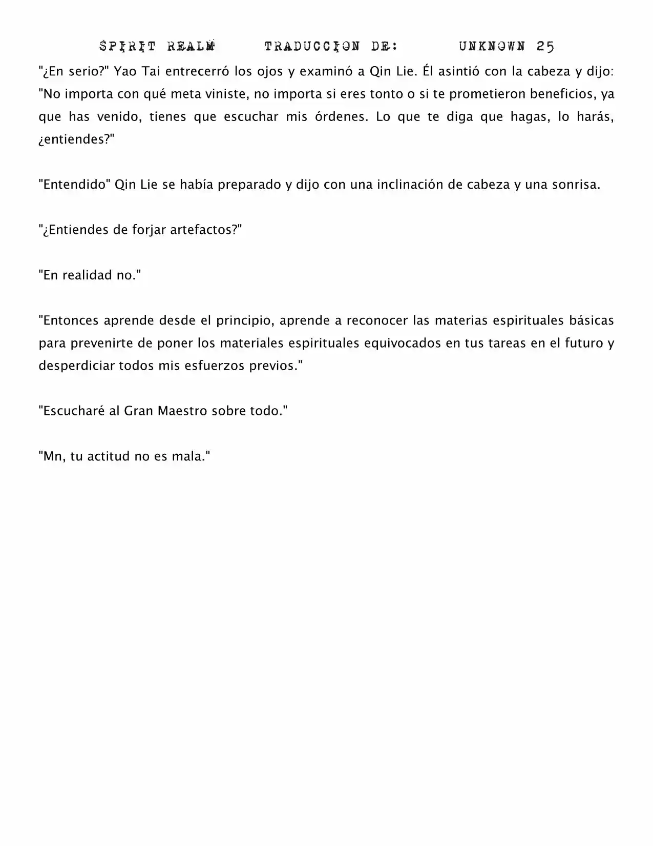 Spirit Realm (Novela) - Capítulo 65 - Página 8 - LectorTMOo