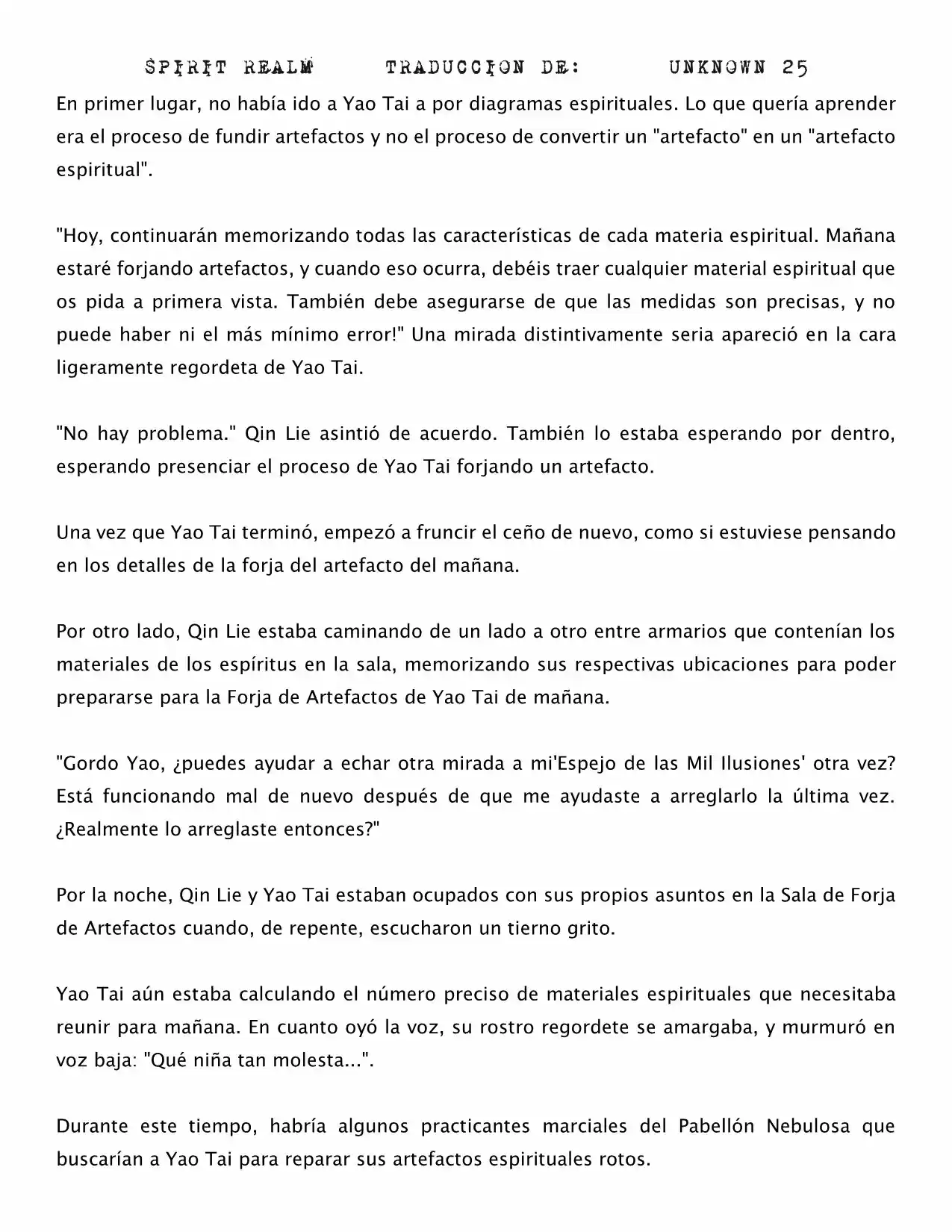 Spirit Realm (Novela) - Capítulo 66 - Página 4 - LectorTMOo