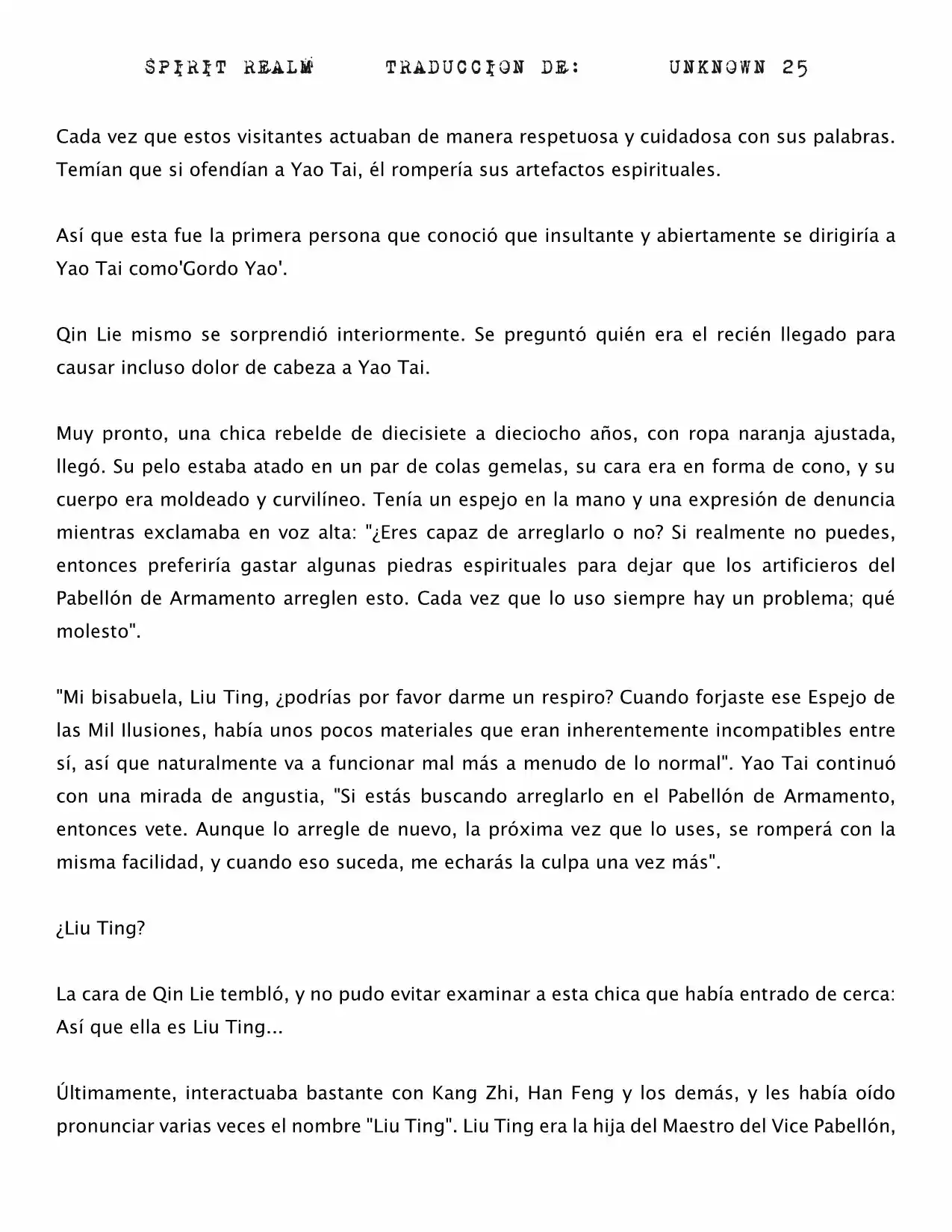 Spirit Realm (Novela) - Capítulo 66 - Página 5 - LectorTMOo