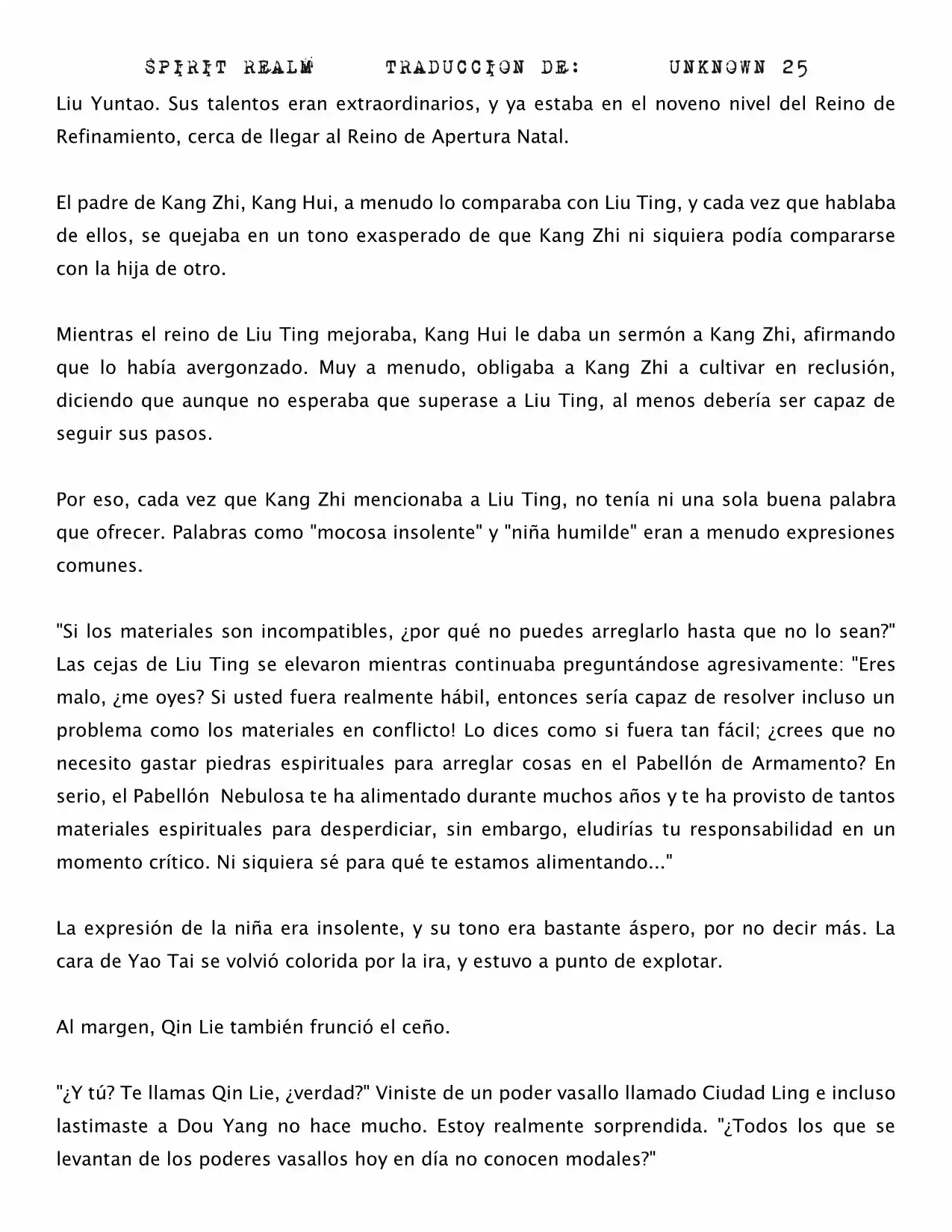 Spirit Realm (Novela) - Capítulo 66 - Página 6 - LectorTMOo