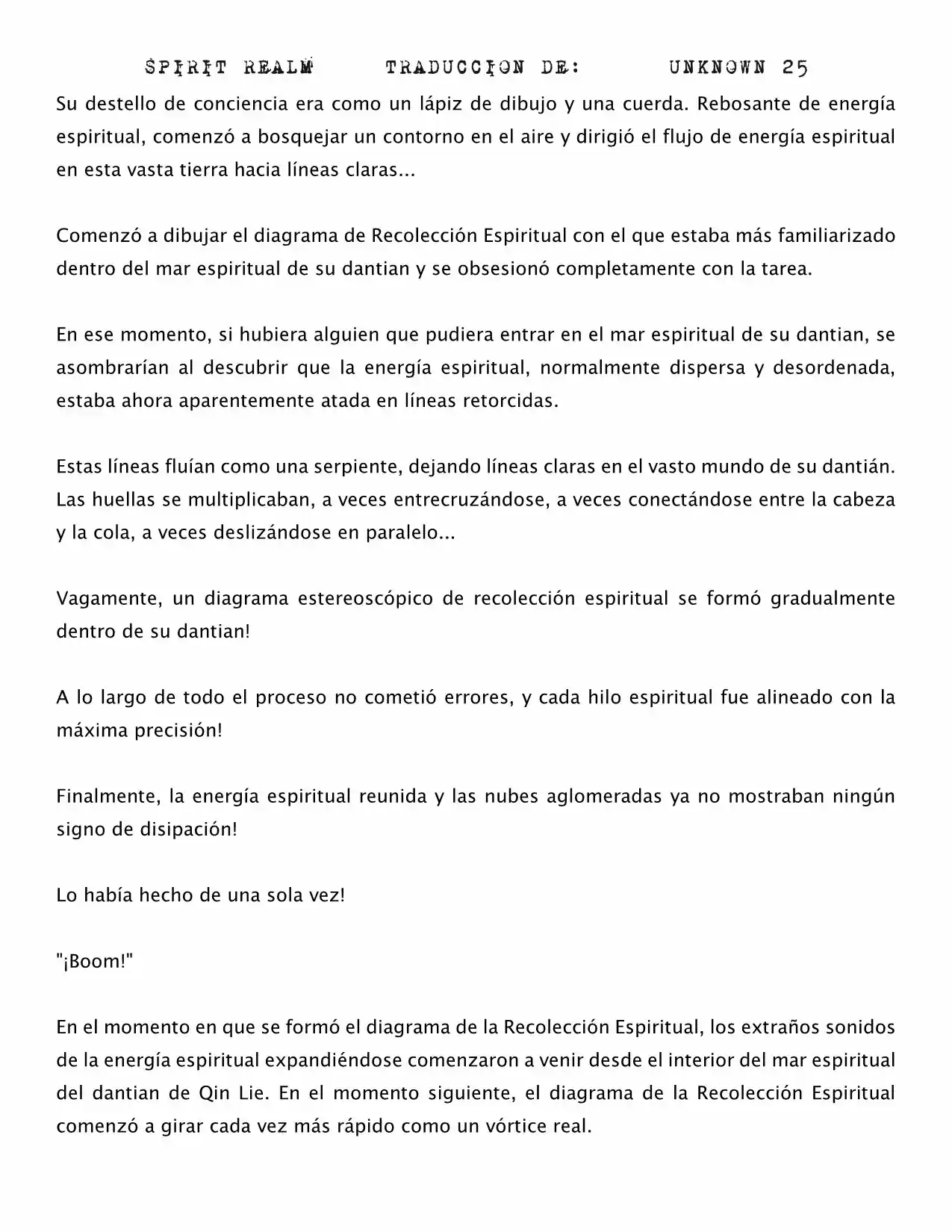 Spirit Realm (Novela) - Capítulo 67 - Página 5 - LectorTMOo