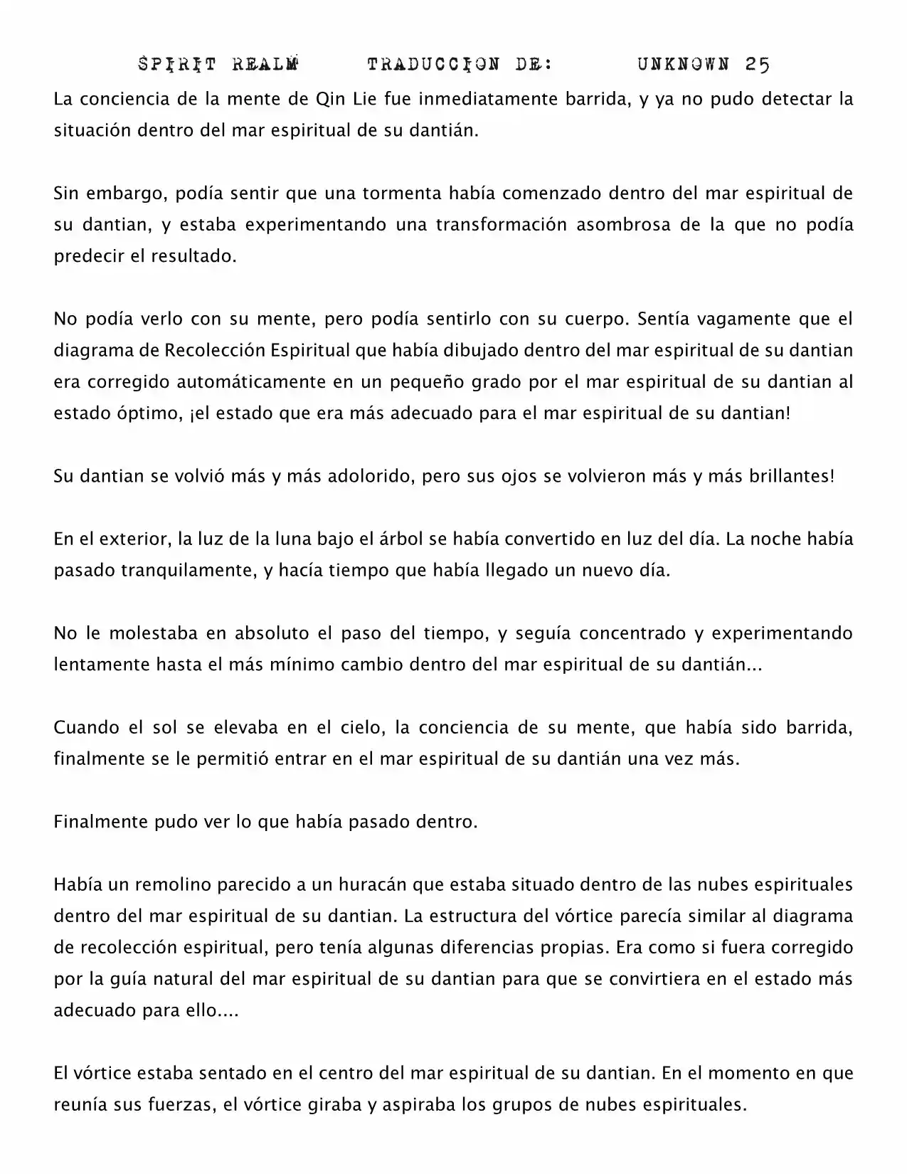 Spirit Realm (Novela) - Capítulo 67 - Página 6 - LectorTMOo