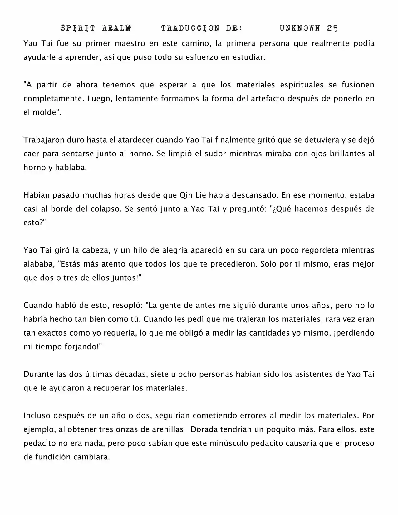 Spirit Realm (Novela) - Capítulo 68 - Página 4 - LectorTMOo