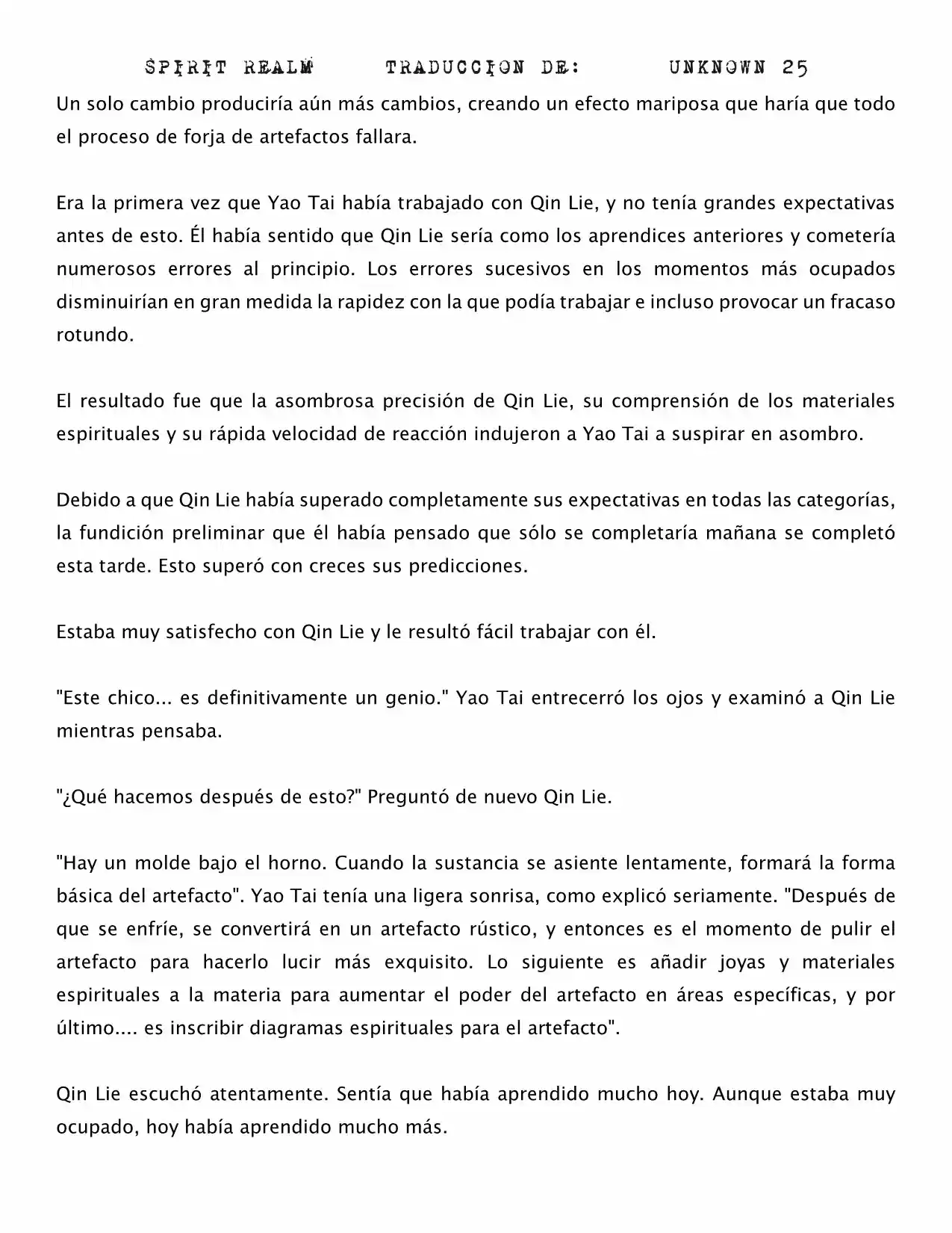 Spirit Realm (Novela) - Capítulo 68 - Página 5 - LectorTMOo
