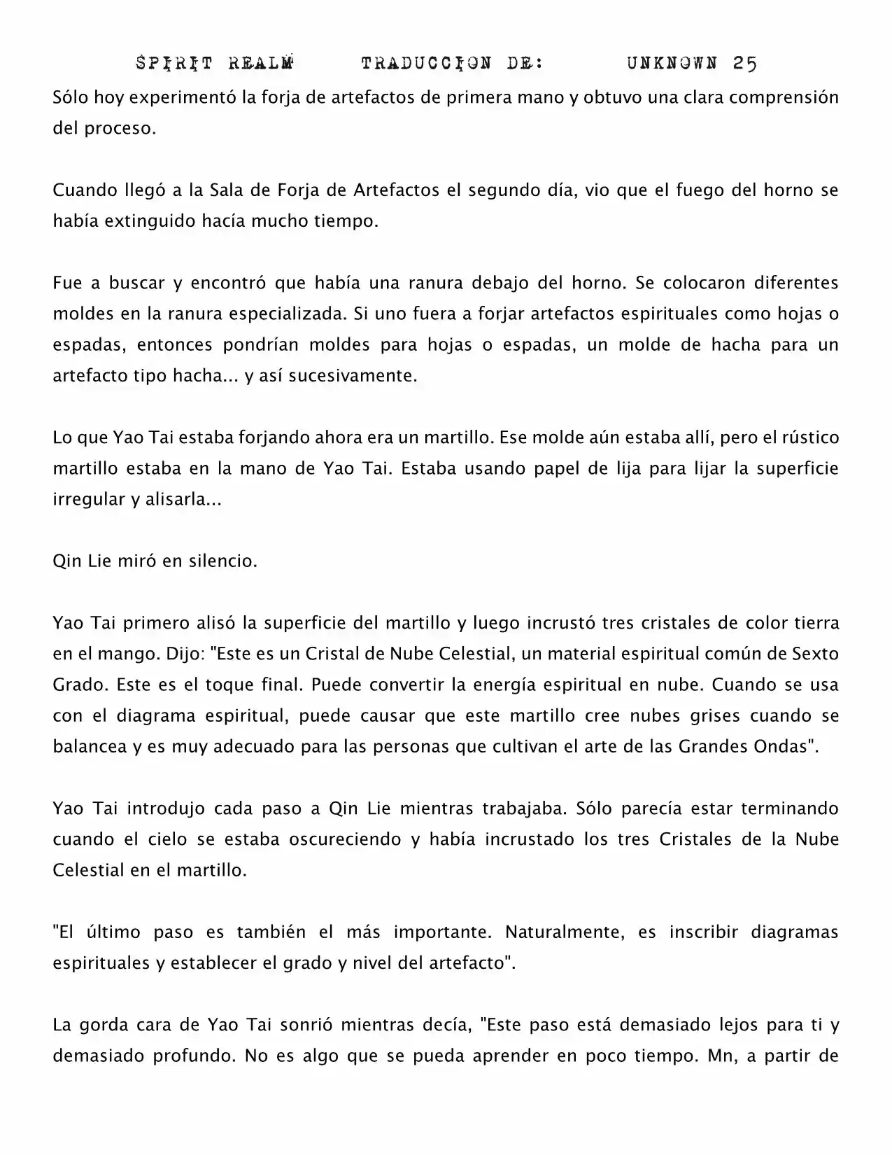 Spirit Realm (Novela) - Capítulo 68 - Página 6 - LectorTMOo