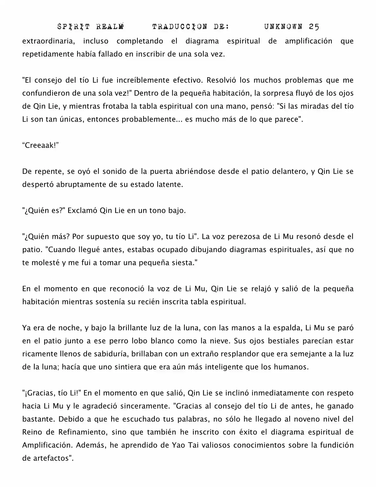 Spirit Realm (Novela) - Capítulo 69 - Página 4 - LectorTMOo