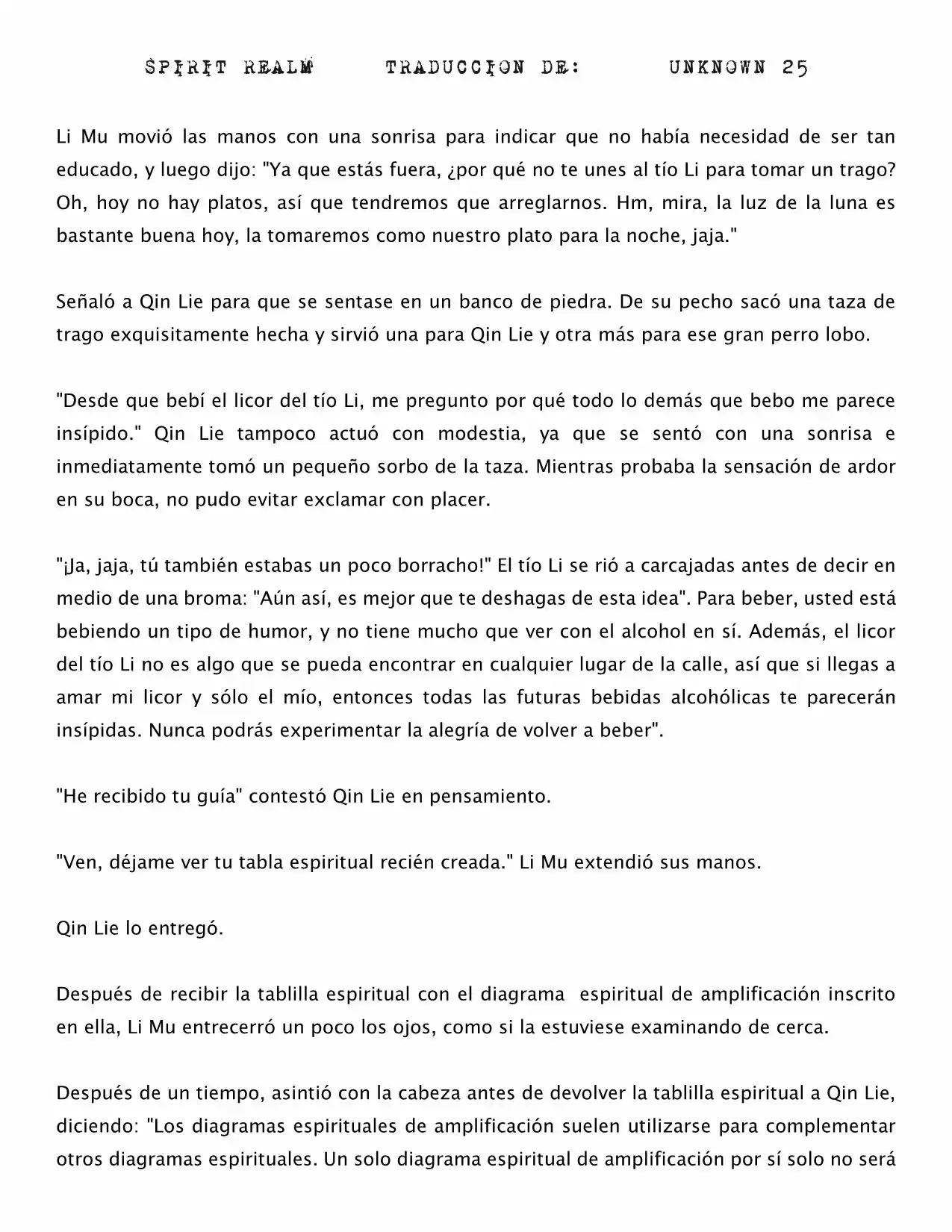 Spirit Realm (Novela) - Capítulo 69 - Página 5 - LectorTMOo