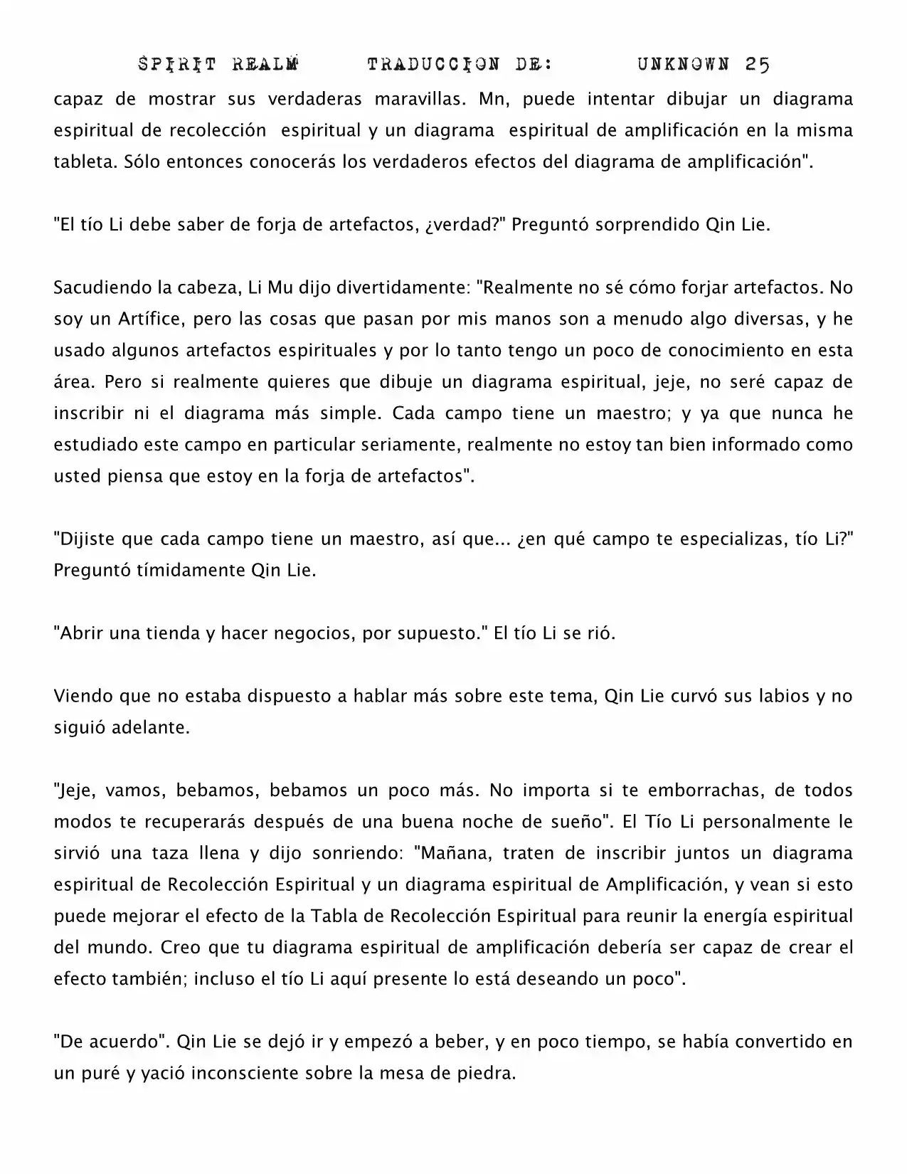 Spirit Realm (Novela) - Capítulo 69 - Página 6 - LectorTMOo