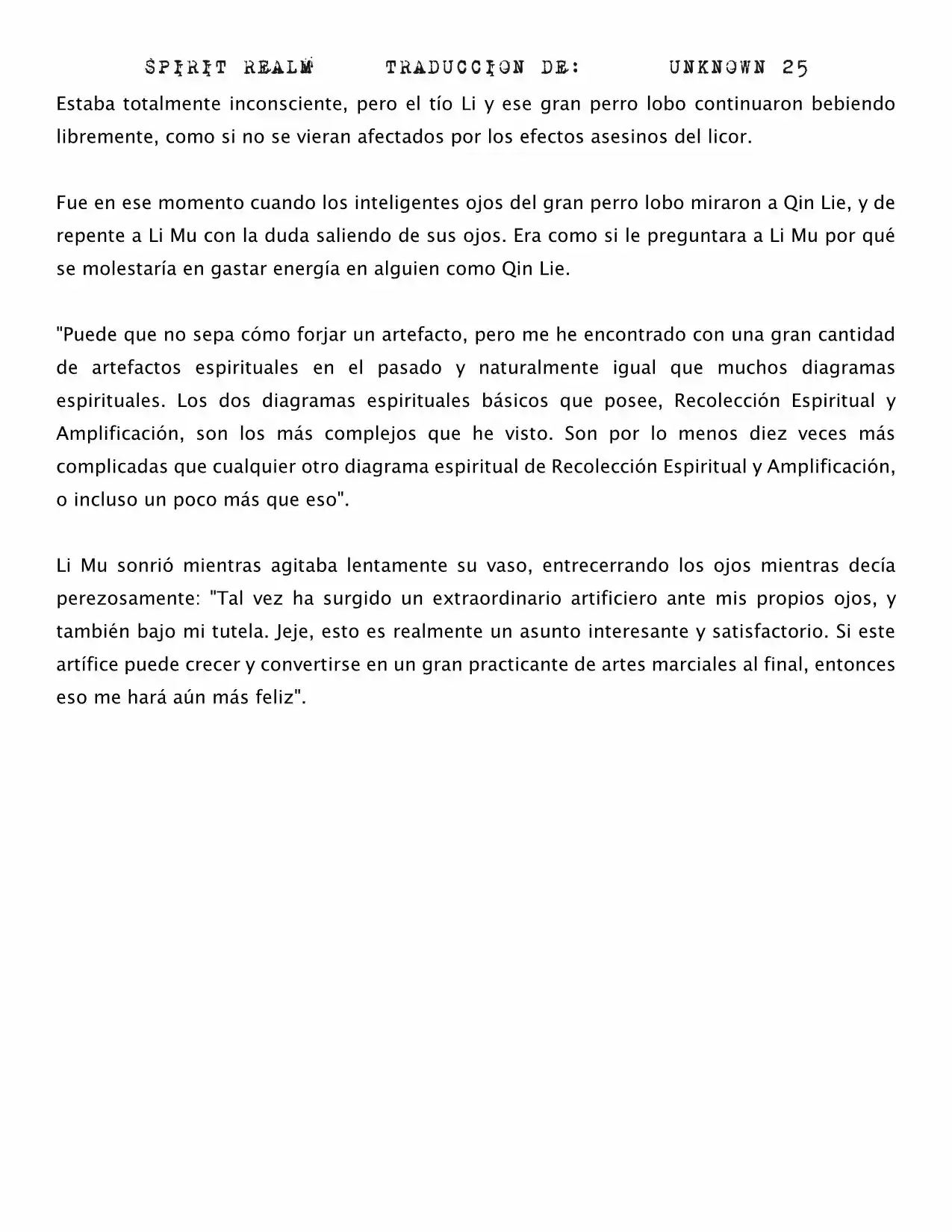 Spirit Realm (Novela) - Capítulo 69 - Página 7 - LectorTMOo