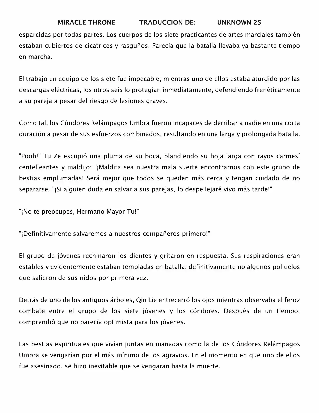 Spirit Realm (Novela) - Capítulo 7 - Página 5 - LectorTMOo