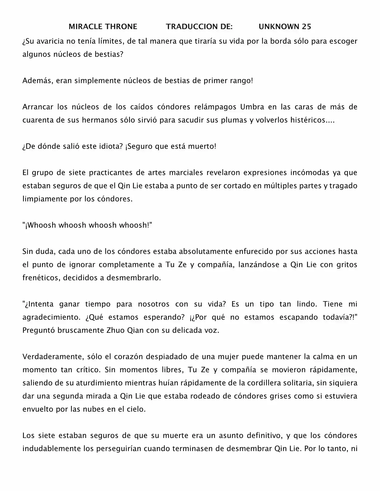 Spirit Realm (Novela) - Capítulo 7 - Página 8 - LectorTMOo