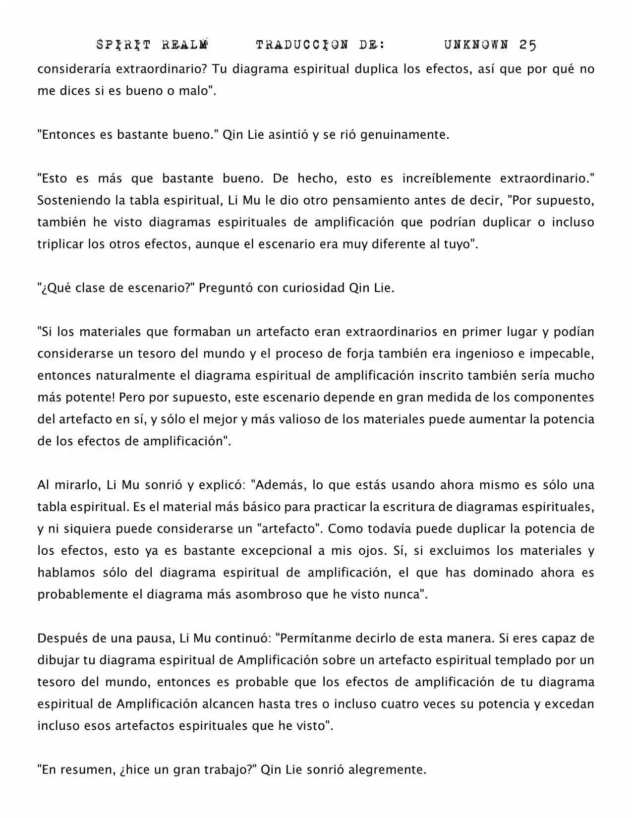 Spirit Realm (Novela) - Capítulo 70 - Página 4 - LectorTMOo