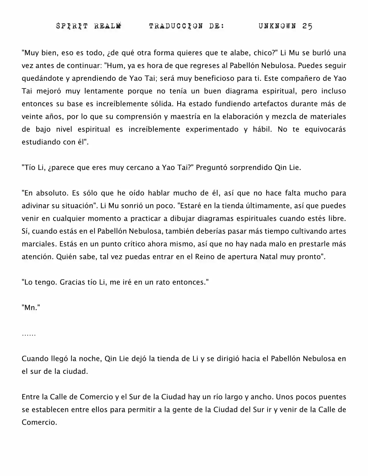 Spirit Realm (Novela) - Capítulo 70 - Página 5 - LectorTMOo