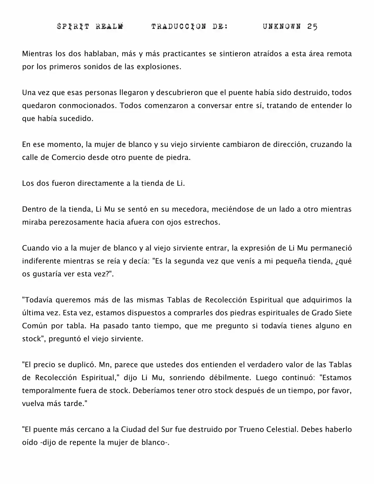 Spirit Realm (Novela) - Capítulo 71 - Página 6 - LectorTMOo