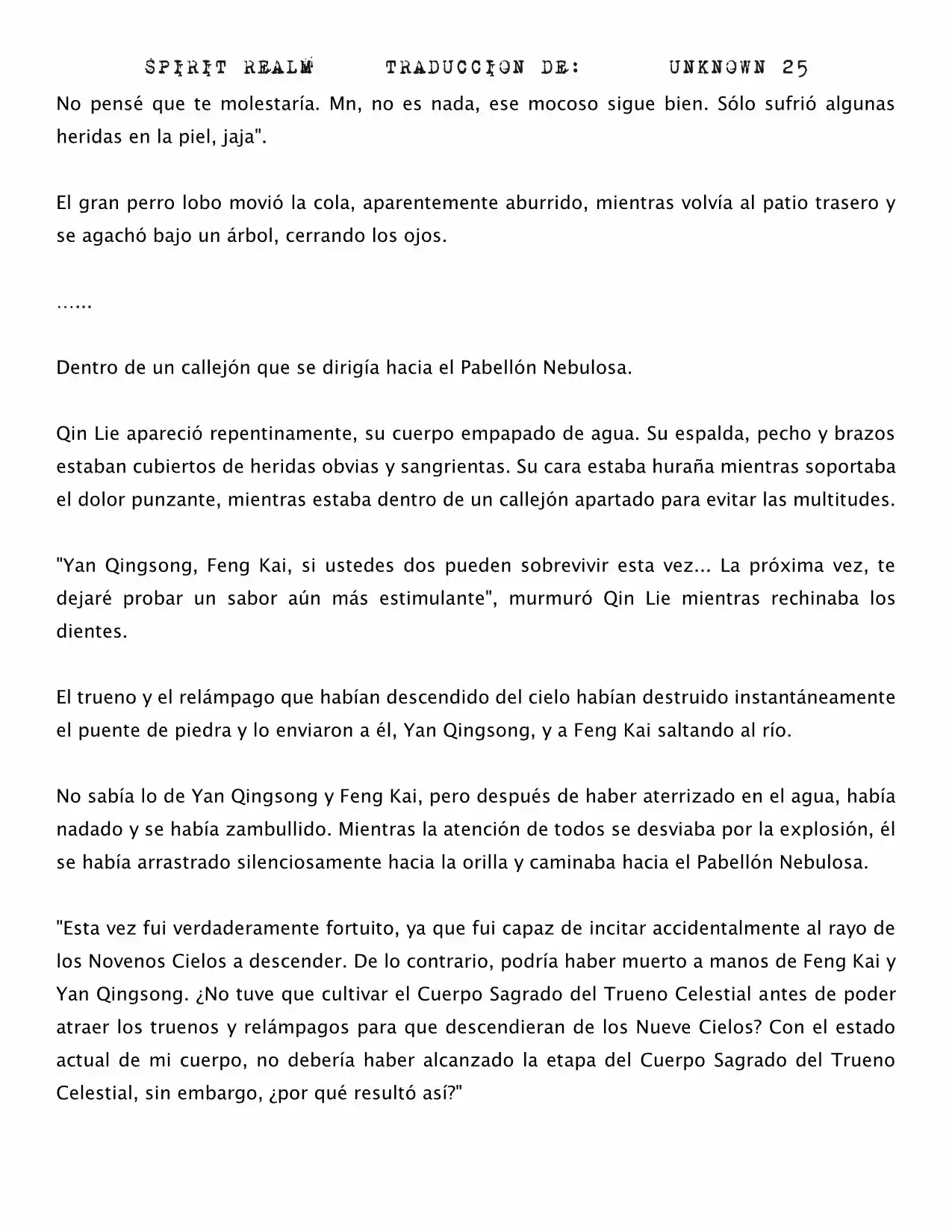 Spirit Realm (Novela) - Capítulo 71 - Página 8 - LectorTMOo