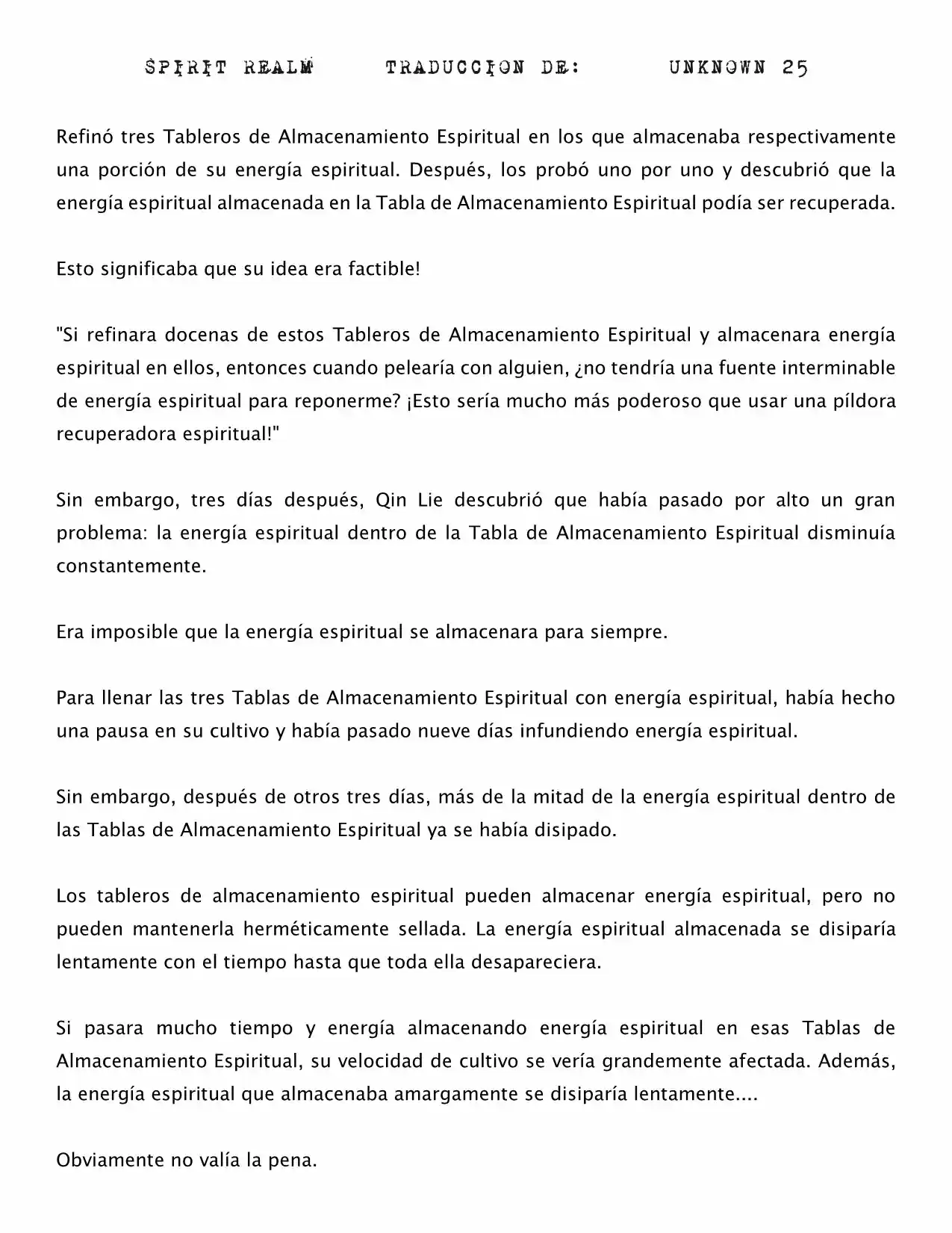 Spirit Realm (Novela) - Capítulo 72 - Página 4 - LectorTMOo