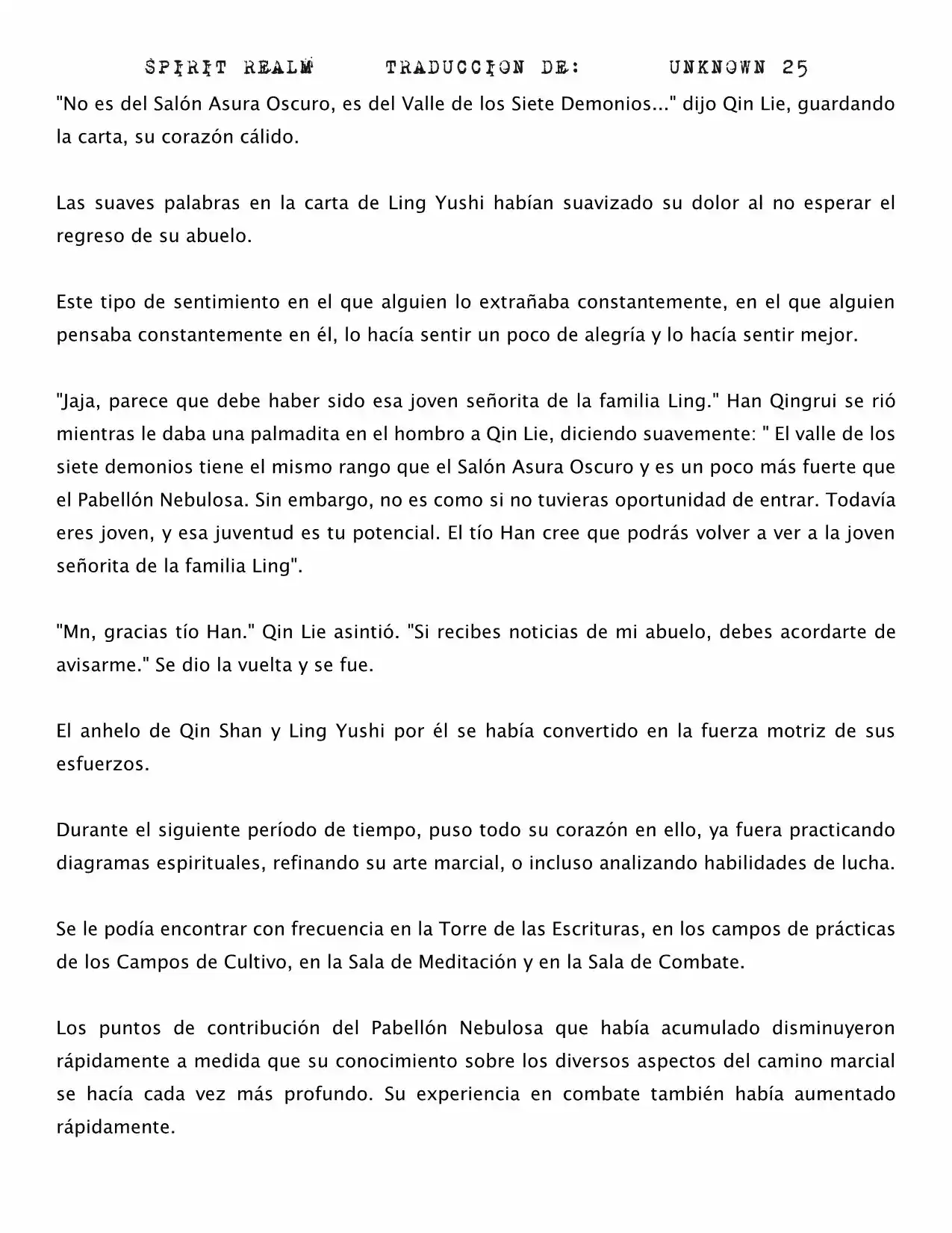 Spirit Realm (Novela) - Capítulo 72 - Página 8 - LectorTMOo