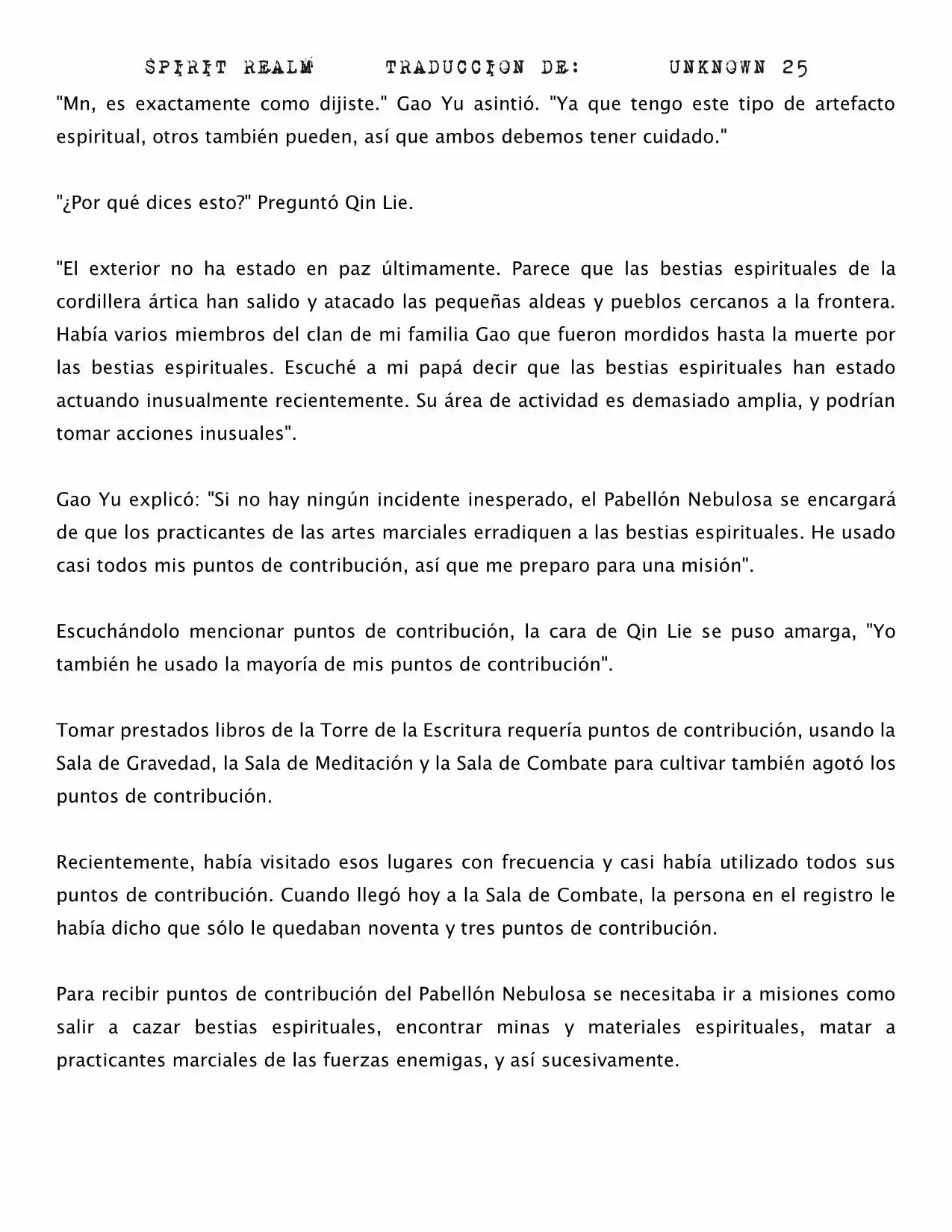Spirit Realm (Novela) - Capítulo 73 - Página 4 - LectorTMOo