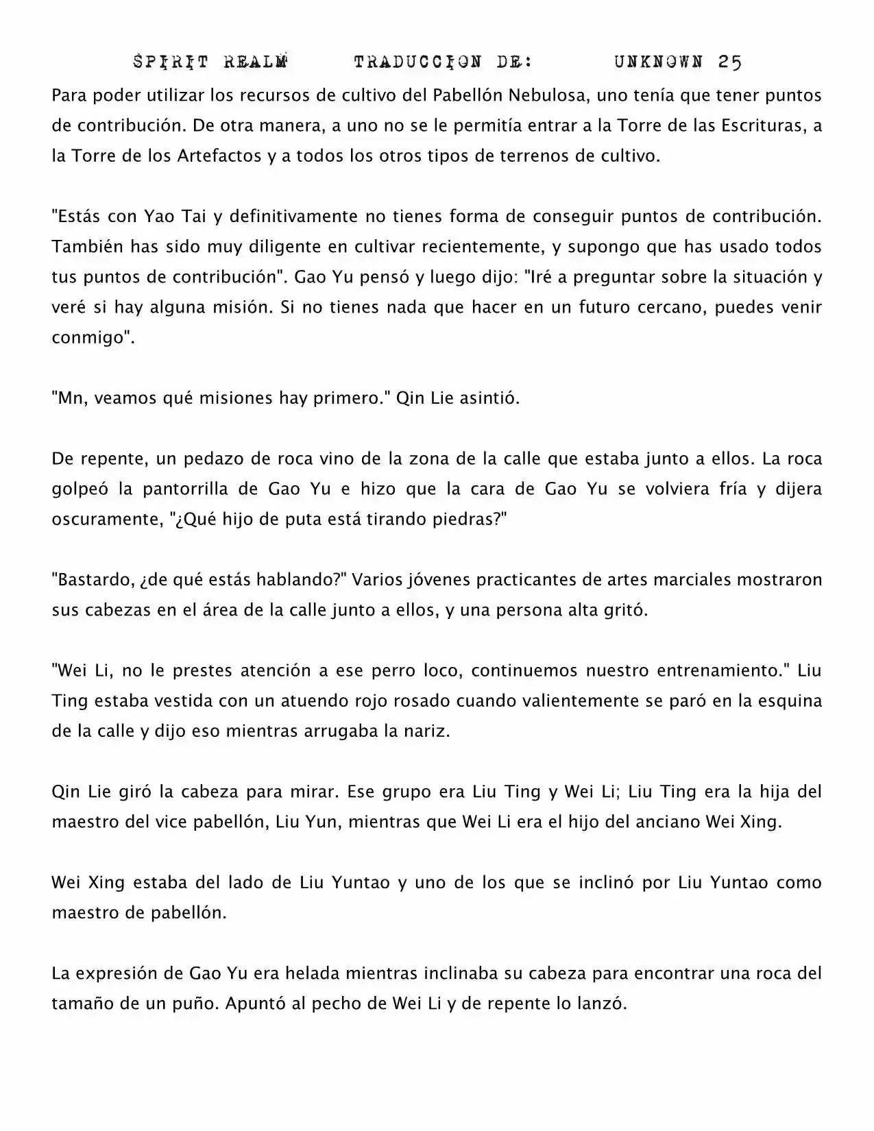 Spirit Realm (Novela) - Capítulo 73 - Página 5 - LectorTMOo