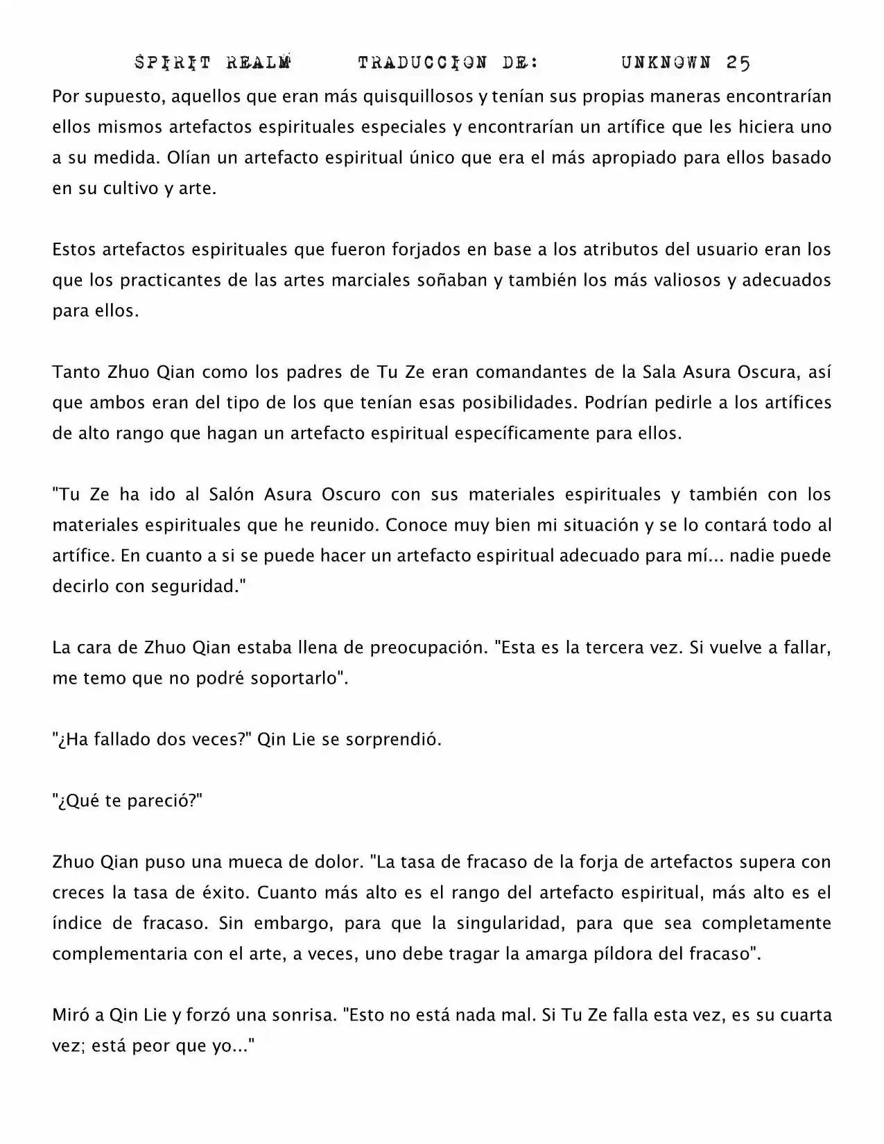 Spirit Realm (Novela) - Capítulo 73 - Página 8 - LectorTMOo