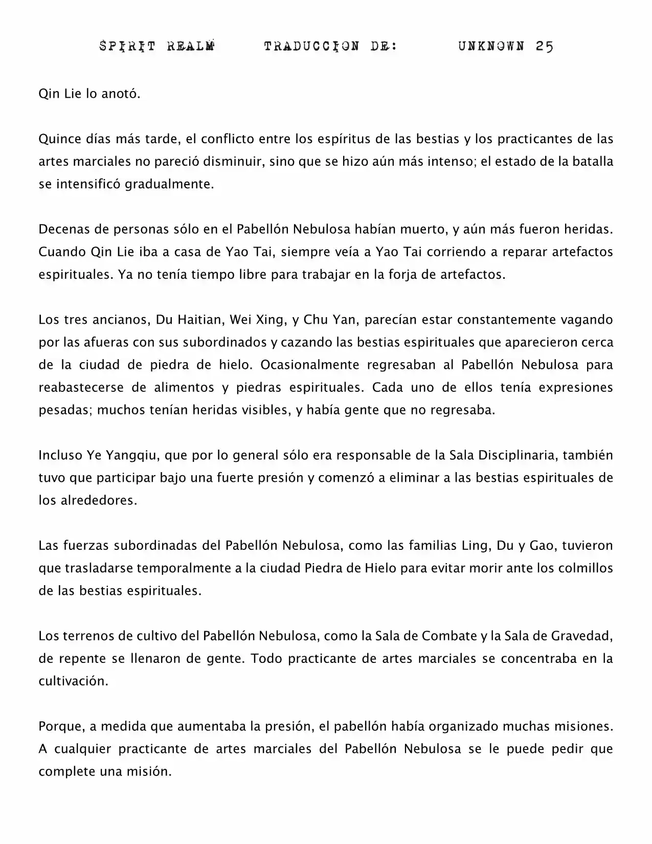 Spirit Realm (Novela) - Capítulo 74 - Página 4 - LectorTMOo