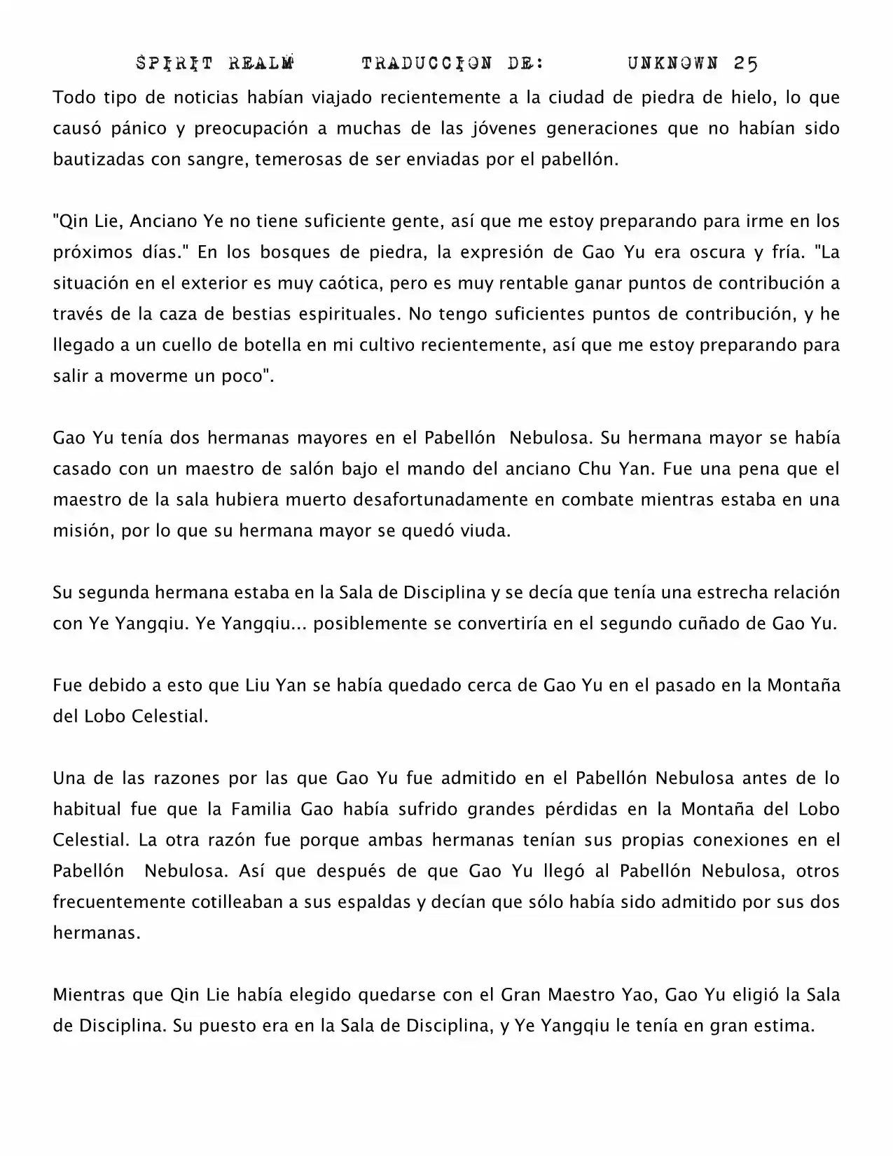 Spirit Realm (Novela) - Capítulo 74 - Página 6 - LectorTMOo