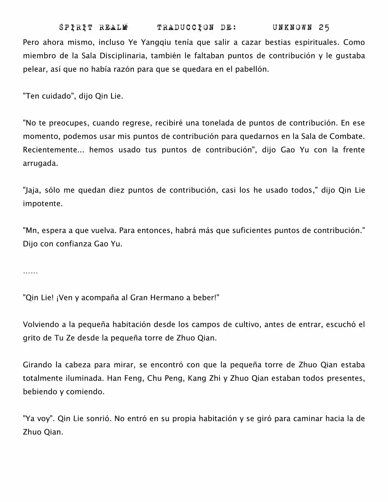Spirit Realm (Novela) - Capítulo 74 - Página 7 - LectorTMOo