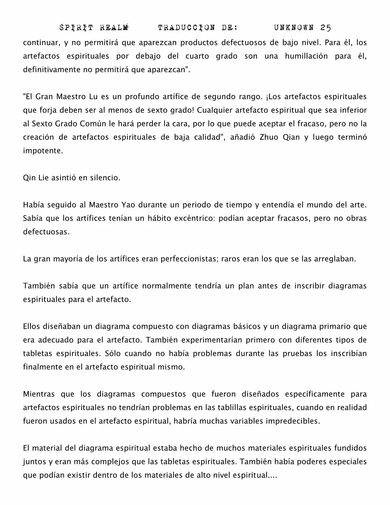 Spirit Realm (Novela) - Capítulo 75 - Página 4 - LectorTMOo