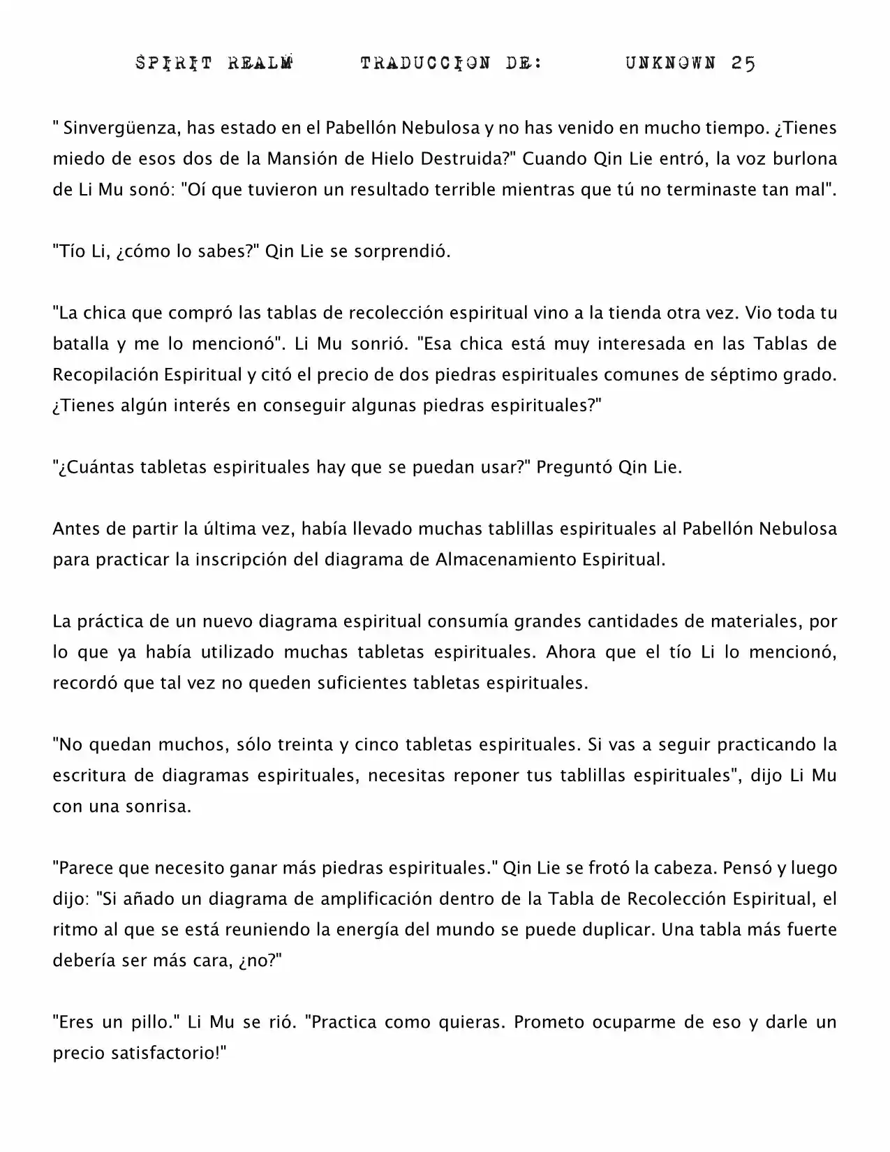 Spirit Realm (Novela) - Capítulo 75 - Página 8 - LectorTMOo