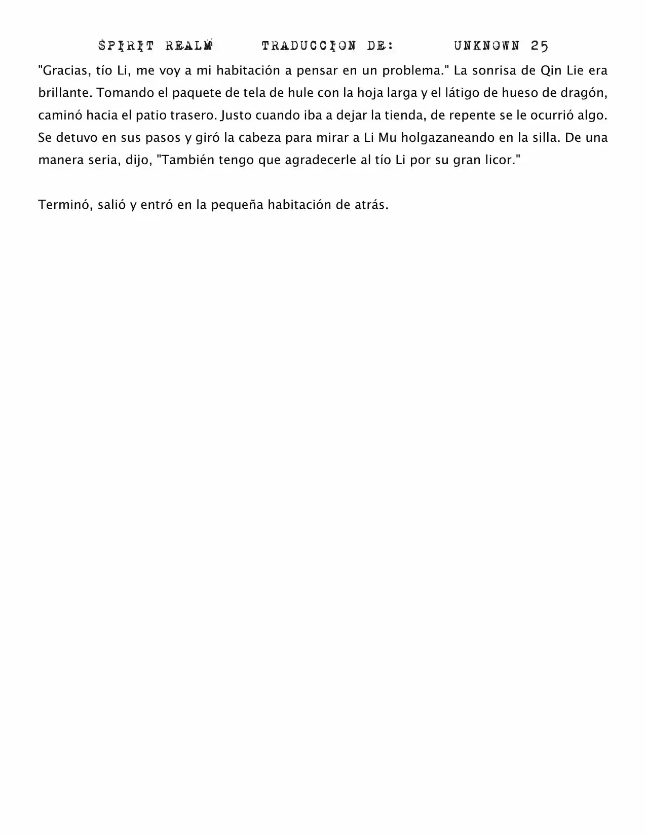 Spirit Realm (Novela) - Capítulo 75 - Página 9 - LectorTMOo
