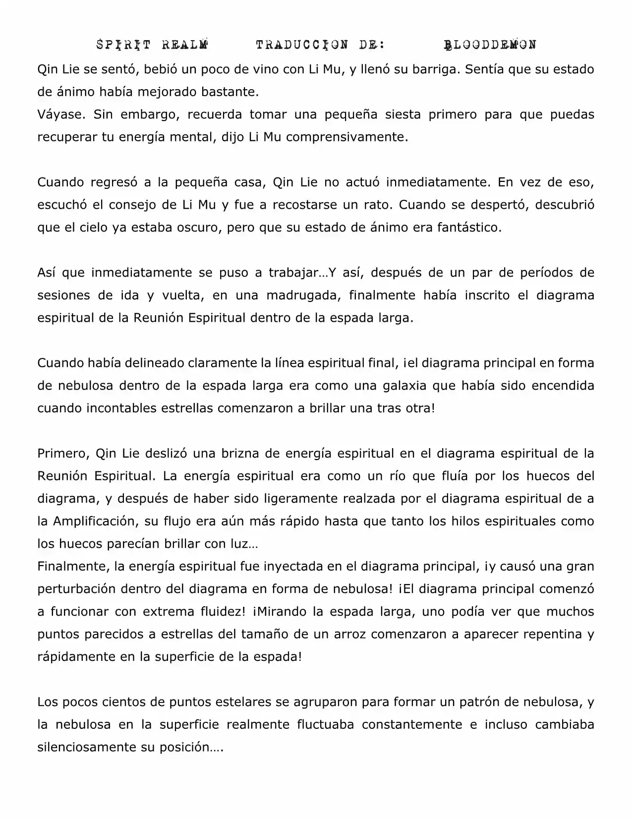 Spirit Realm (Novela) - Capítulo 76 - Página 5 - LectorTMOo