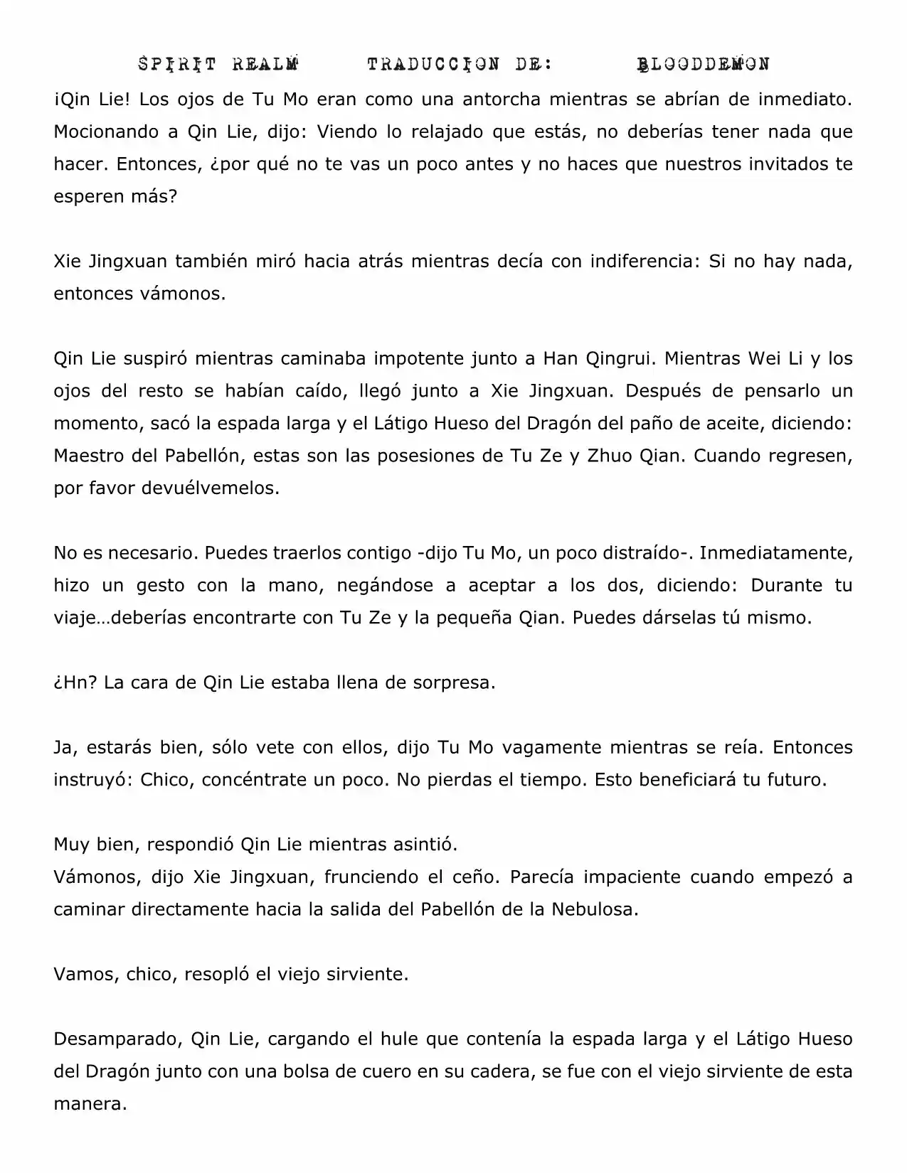 Spirit Realm (Novela) - Capítulo 78 - Página 8 - LectorTMOo