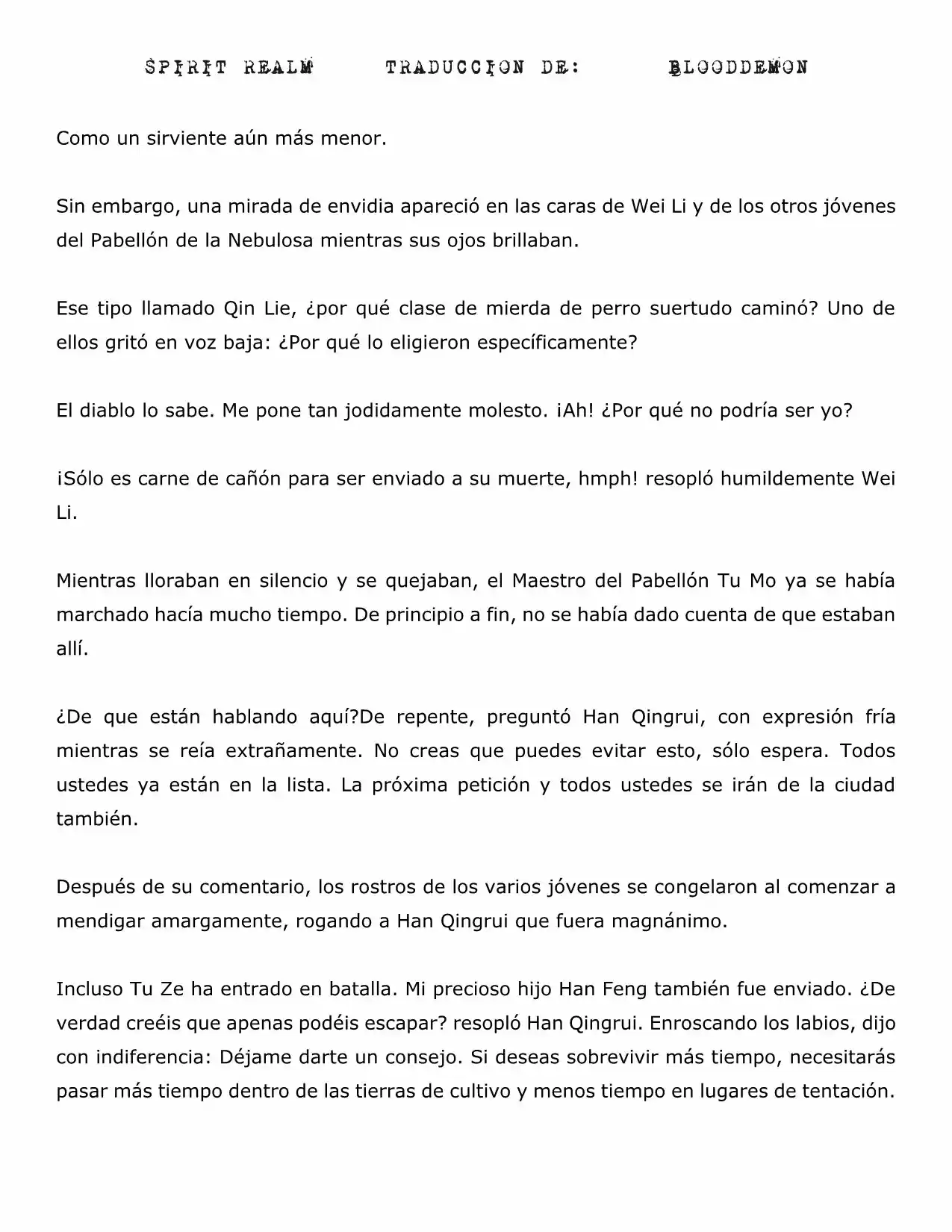 Spirit Realm (Novela) - Capítulo 78 - Página 9 - LectorTMOo