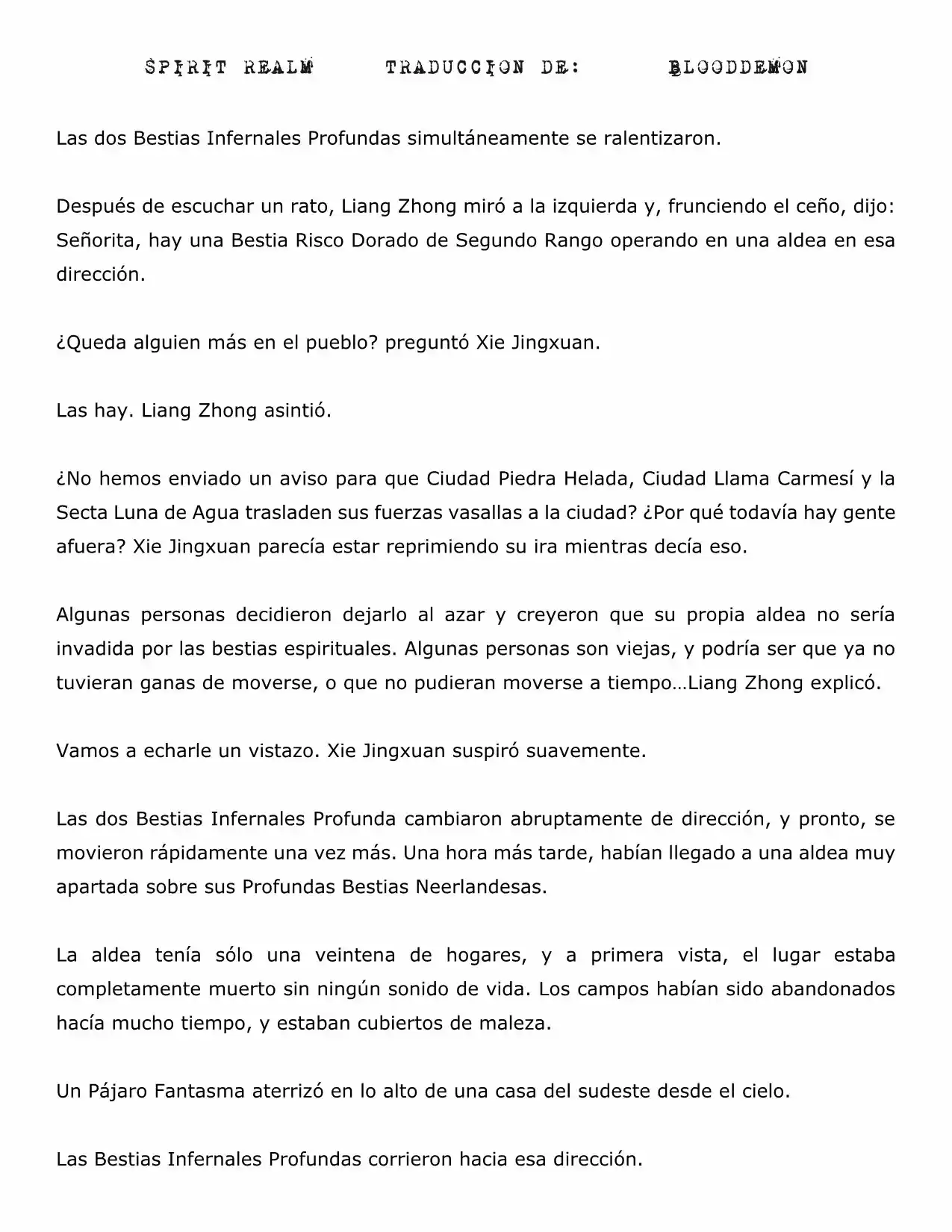 Spirit Realm (Novela) - Capítulo 79 - Página 6 - LectorTMOo