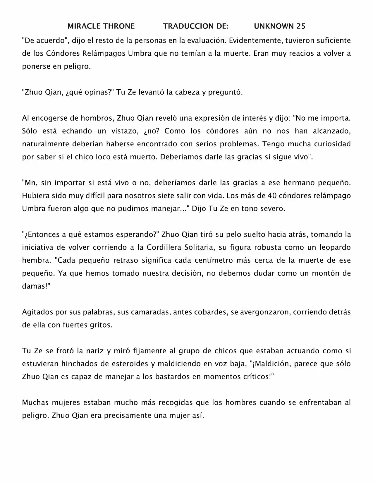 Spirit Realm (Novela) - Capítulo 8 - Página 6 - LectorTMOo