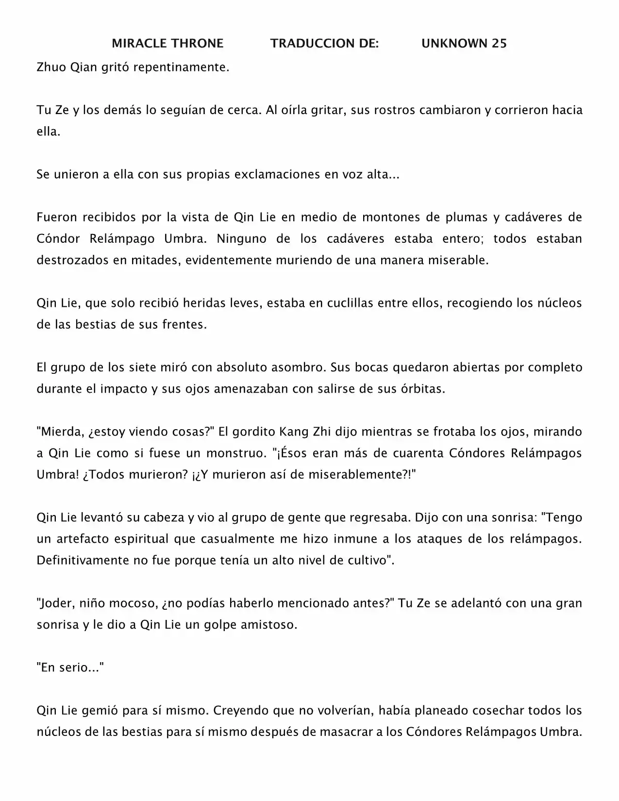 Spirit Realm (Novela) - Capítulo 8 - Página 8 - LectorTMOo