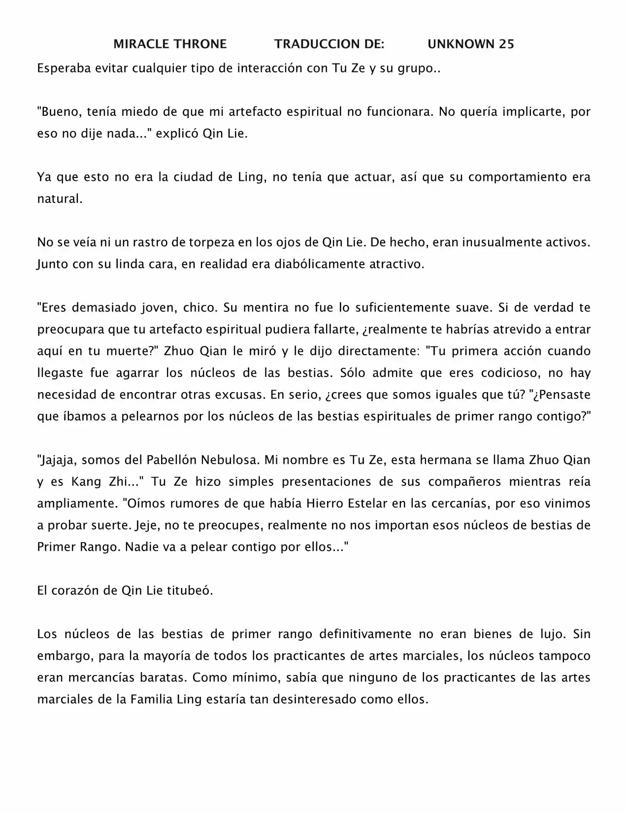Spirit Realm (Novela) - Capítulo 8 - Página 9 - LectorTMOo