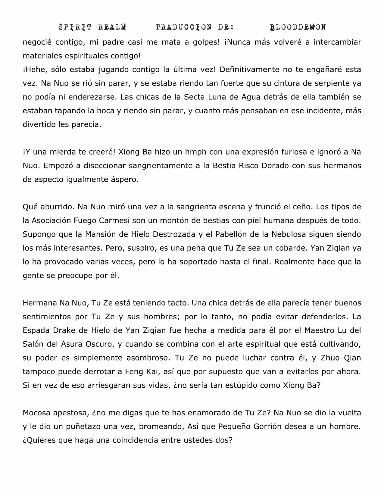 Spirit Realm (Novela) - Capítulo 80 - Página 4 - LectorTMOo