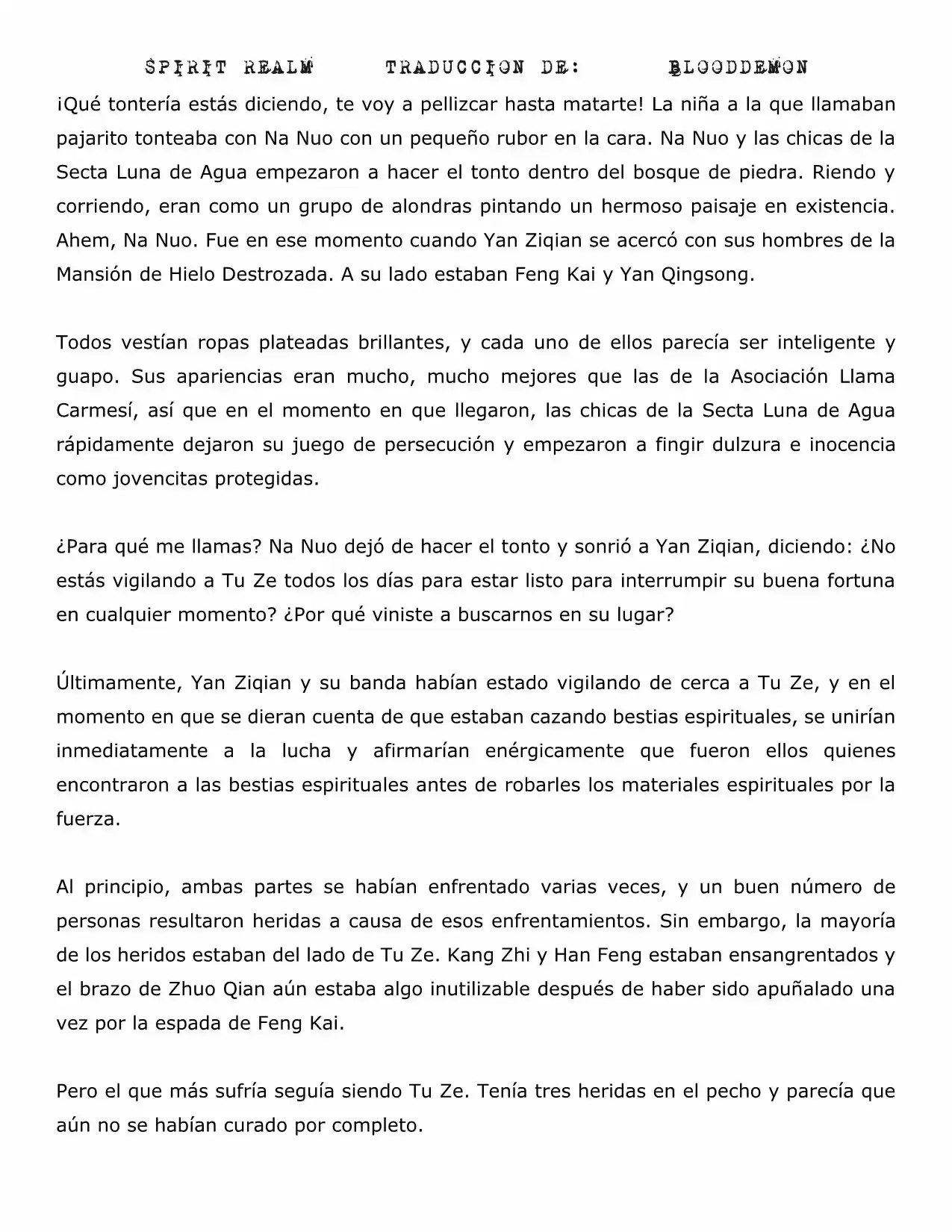 Spirit Realm (Novela) - Capítulo 80 - Página 5 - LectorTMOo