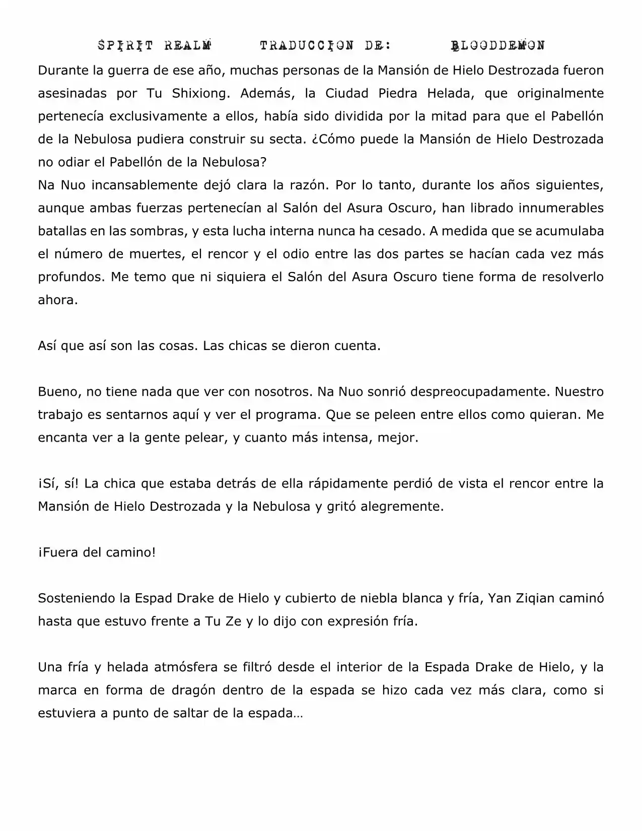 Spirit Realm (Novela) - Capítulo 81 - Página 4 - LectorTMOo