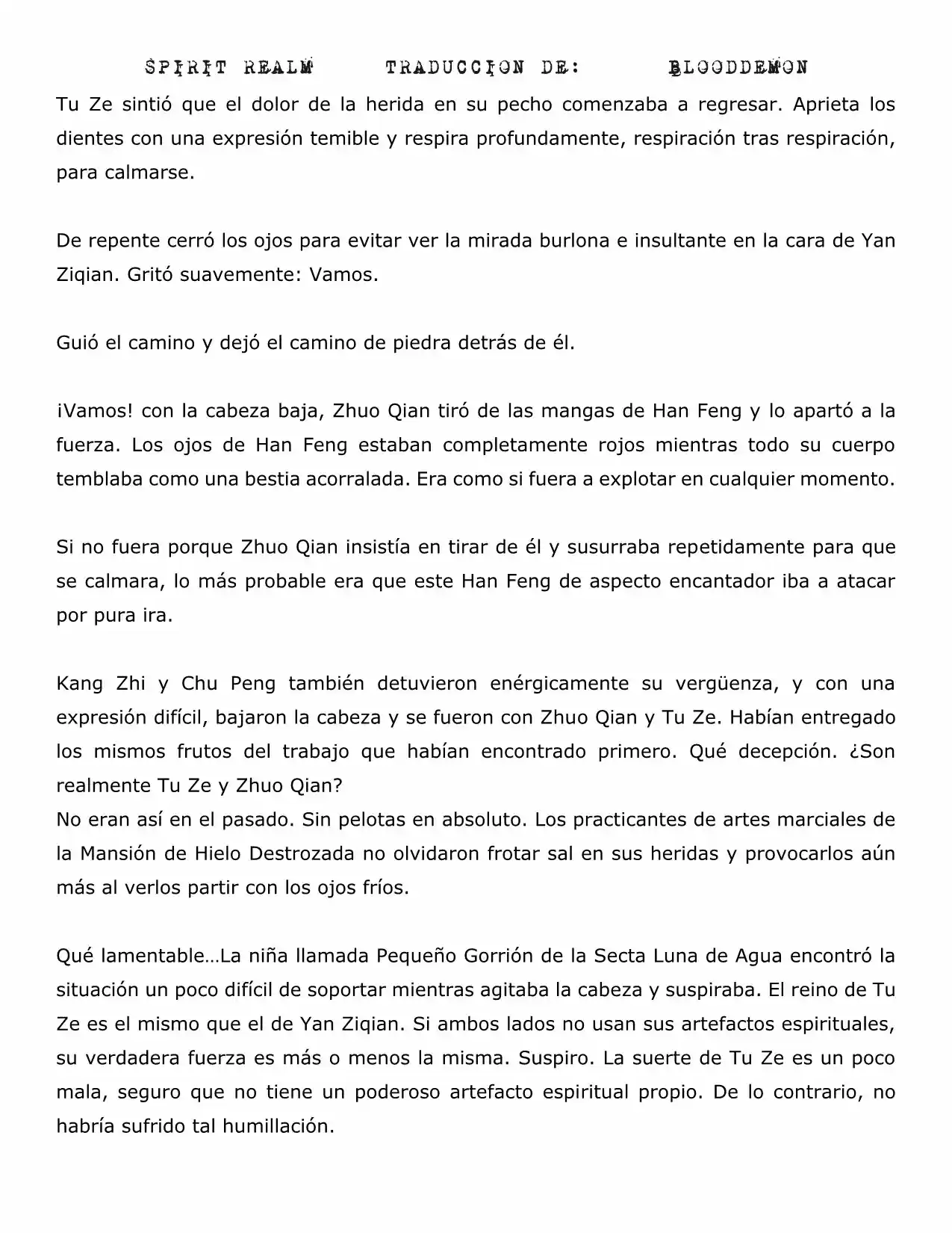 Spirit Realm (Novela) - Capítulo 81 - Página 5 - LectorTMOo