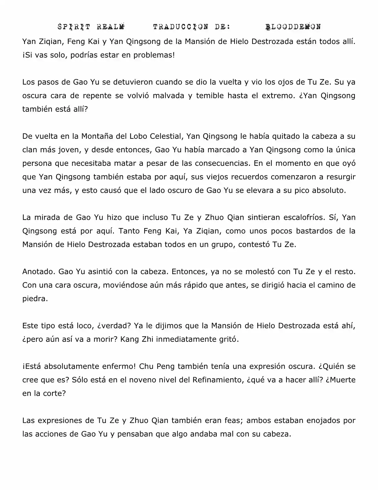 Spirit Realm (Novela) - Capítulo 81 - Página 9 - LectorTMOo