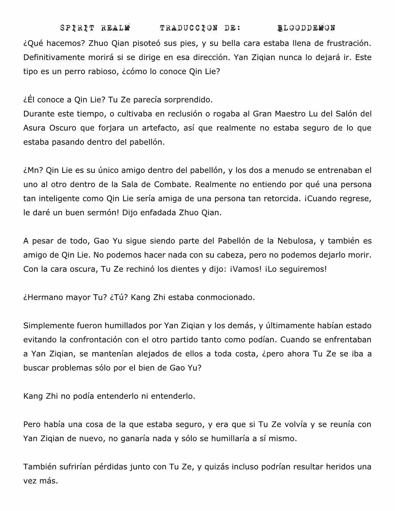 Spirit Realm (Novela) - Capítulo 81 - Página 10 - LectorTMOo