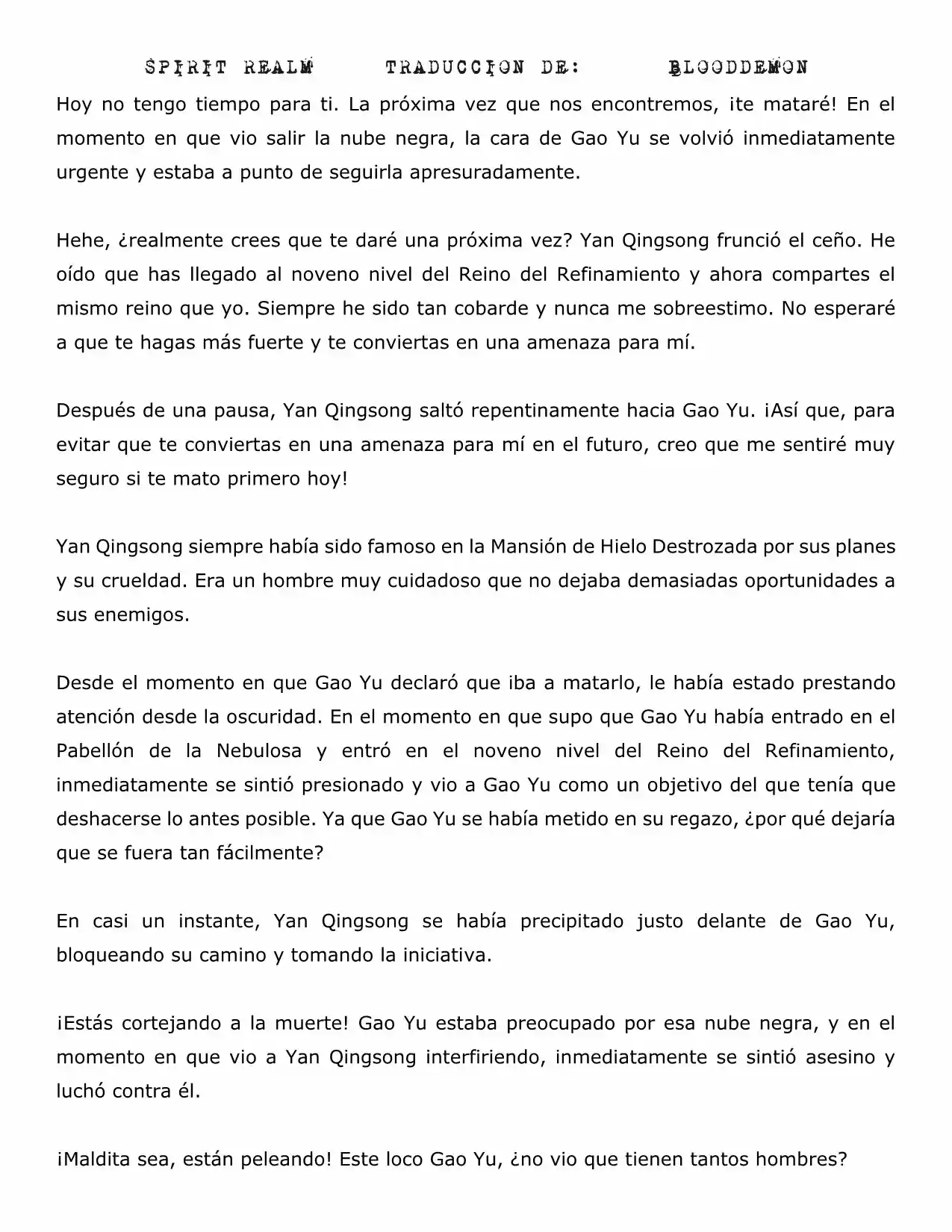 Spirit Realm (Novela) - Capítulo 82 - Página 7 - LectorTMOo