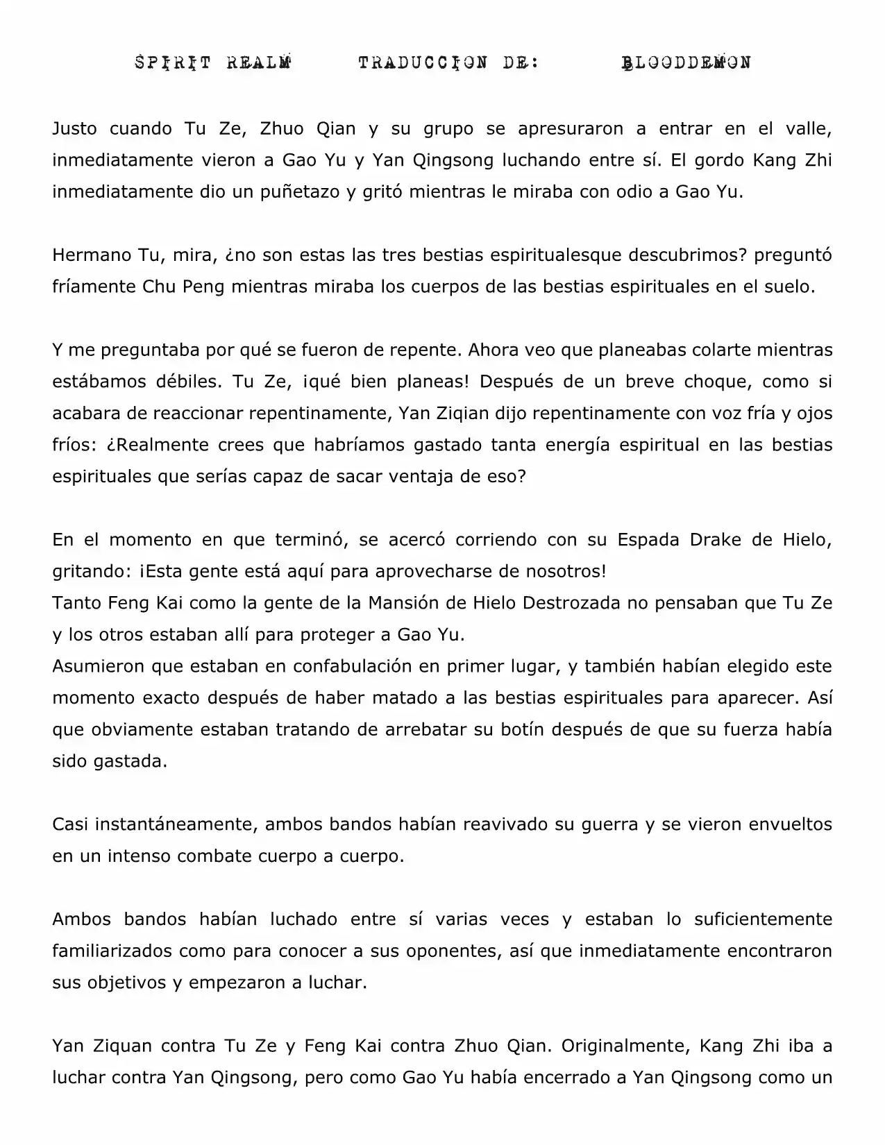 Spirit Realm (Novela) - Capítulo 82 - Página 8 - LectorTMOo