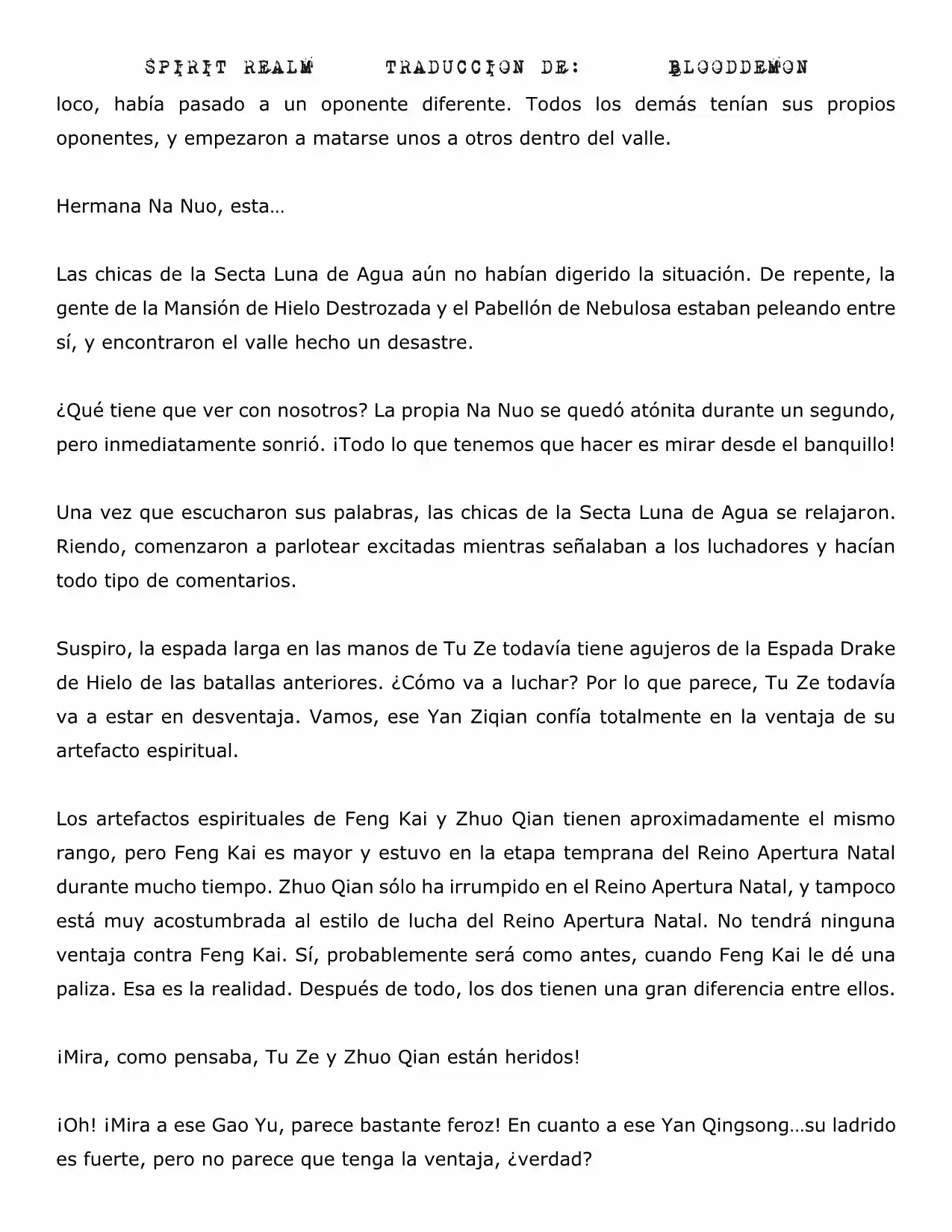 Spirit Realm (Novela) - Capítulo 82 - Página 9 - LectorTMOo