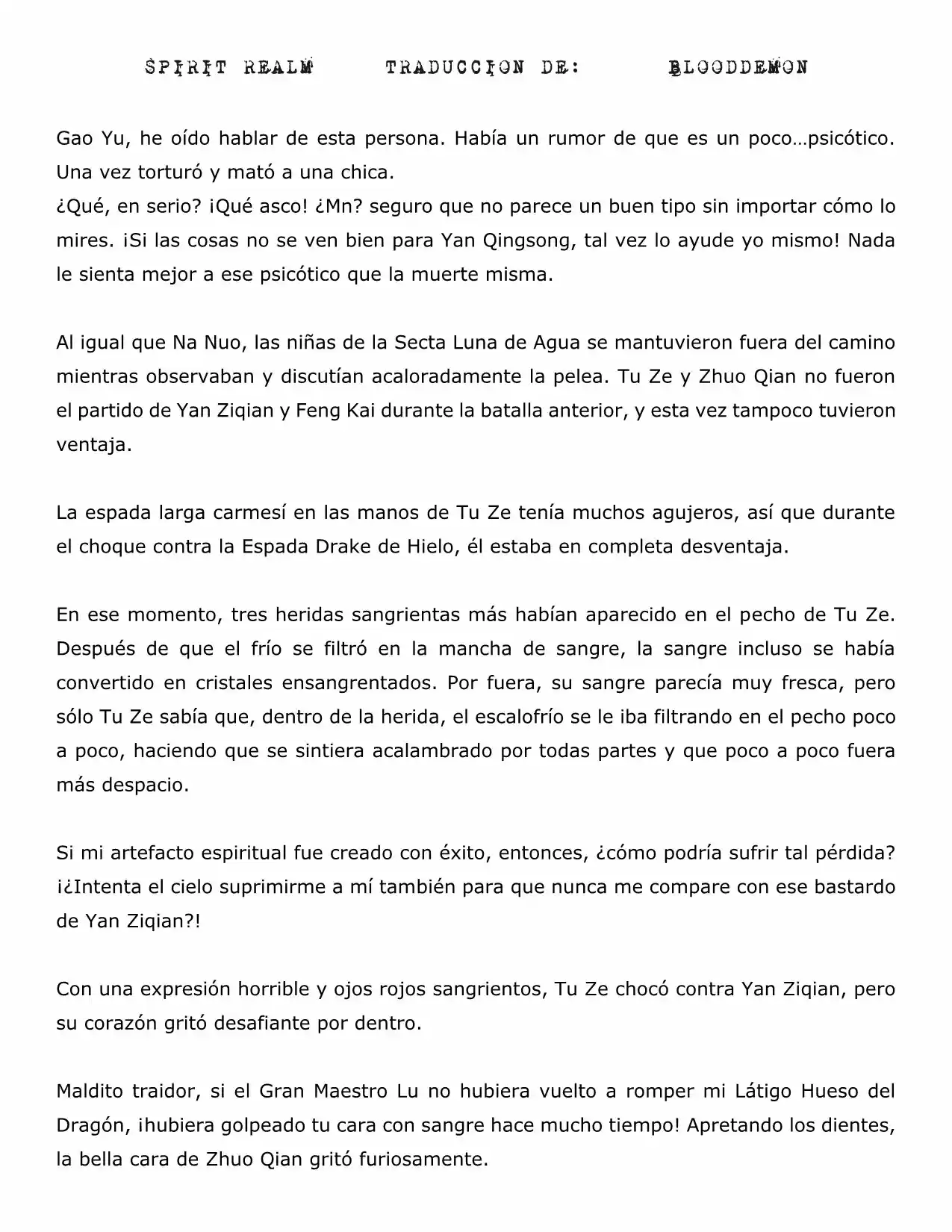 Spirit Realm (Novela) - Capítulo 82 - Página 10 - LectorTMOo