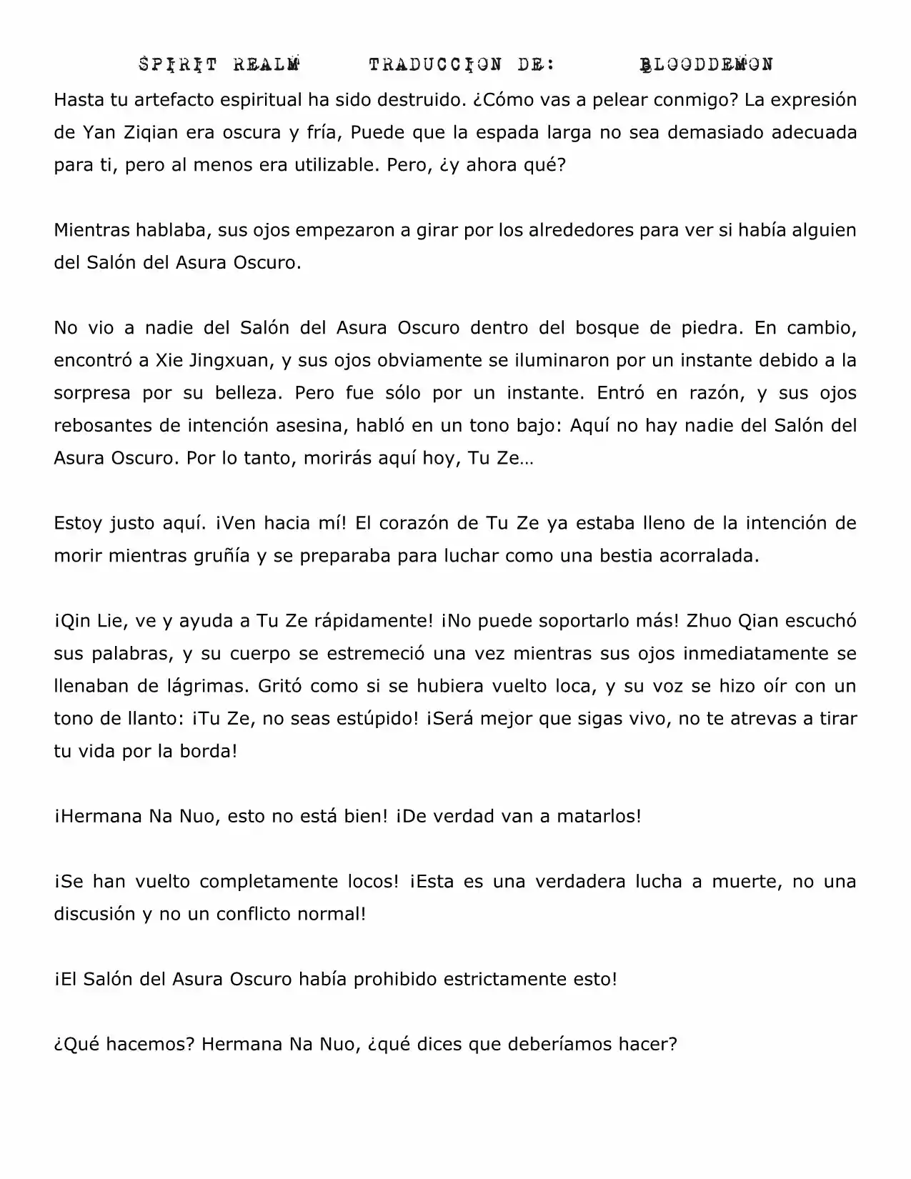 Spirit Realm (Novela) - Capítulo 83 - Página 7 - LectorTMOo