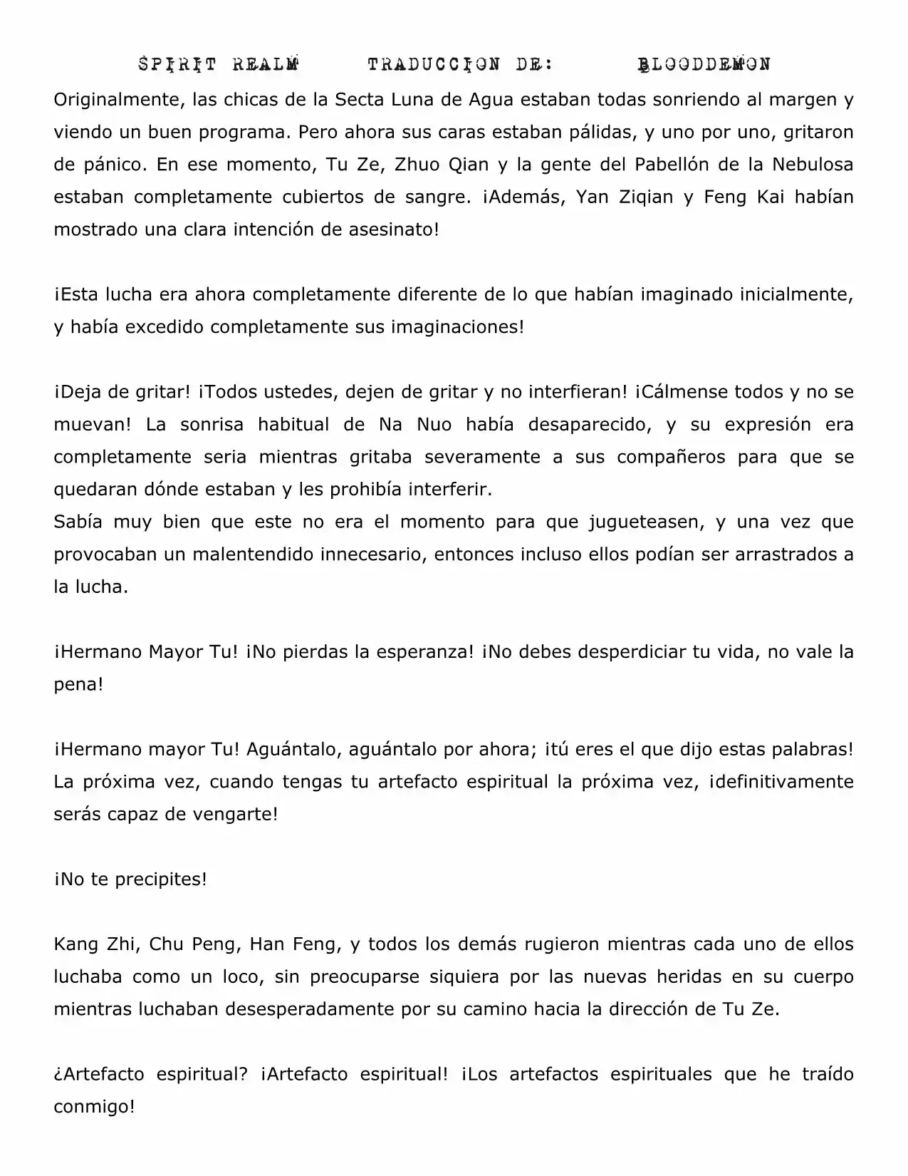 Spirit Realm (Novela) - Capítulo 83 - Página 8 - LectorTMOo