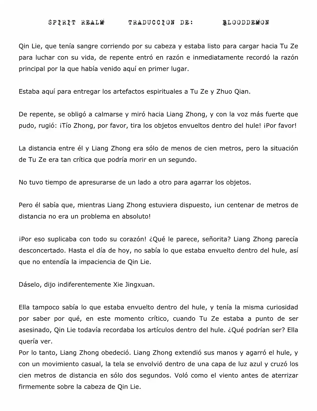 Spirit Realm (Novela) - Capítulo 83 - Página 9 - LectorTMOo
